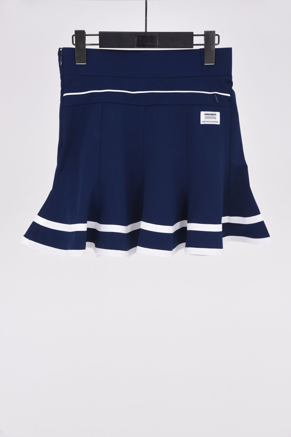 【25SS】【レディース】 SMILY COURT SKIRT/ ハイウエスト フレアスカート (ネイビー)