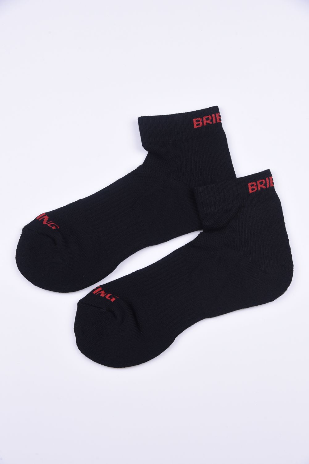 MENS CORDURA MIDDLE SOCKS / ブランドロゴ コーデュラ ミドルソックス ブラック