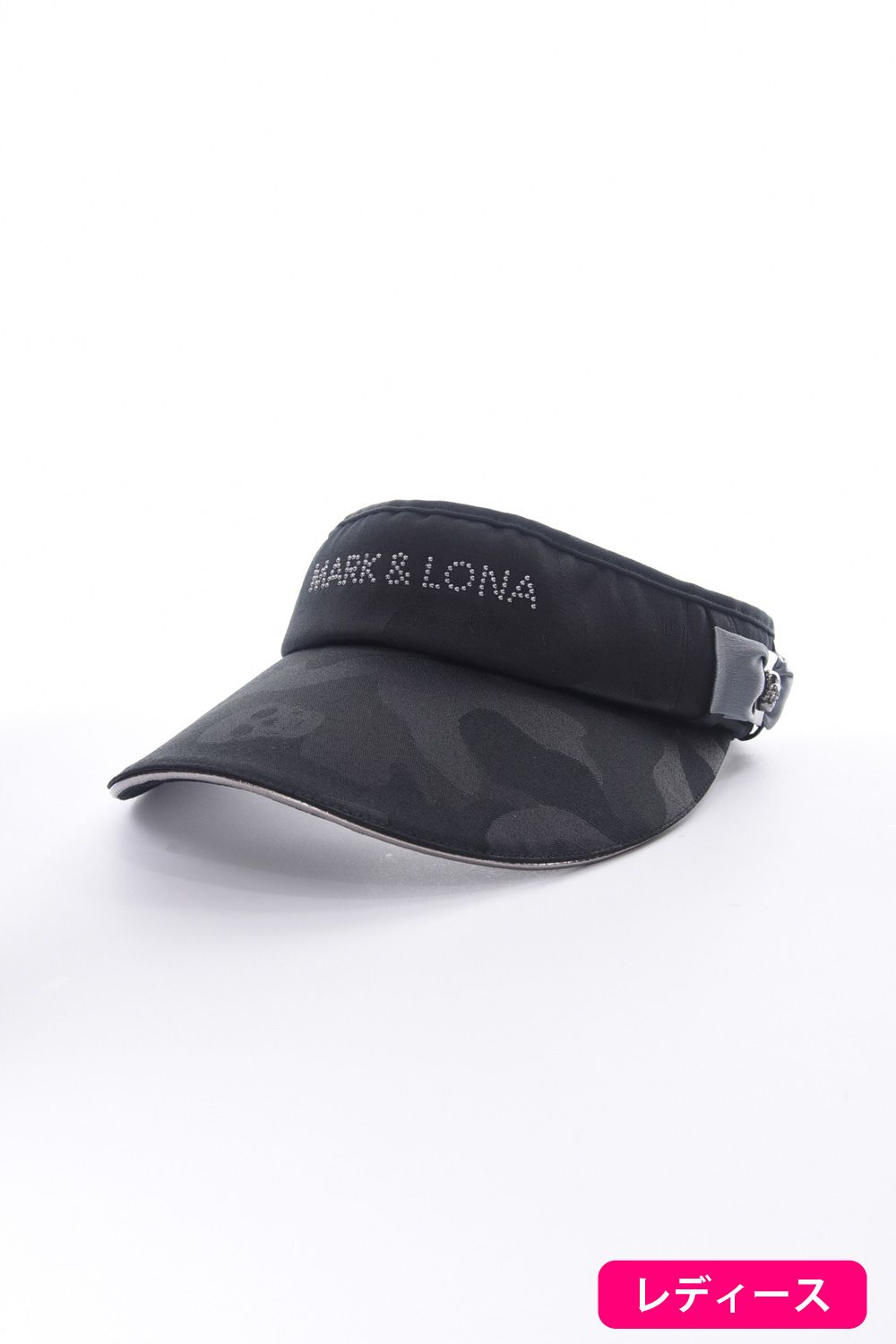 mark＆Lona つば広タイプsun visor BLACK-