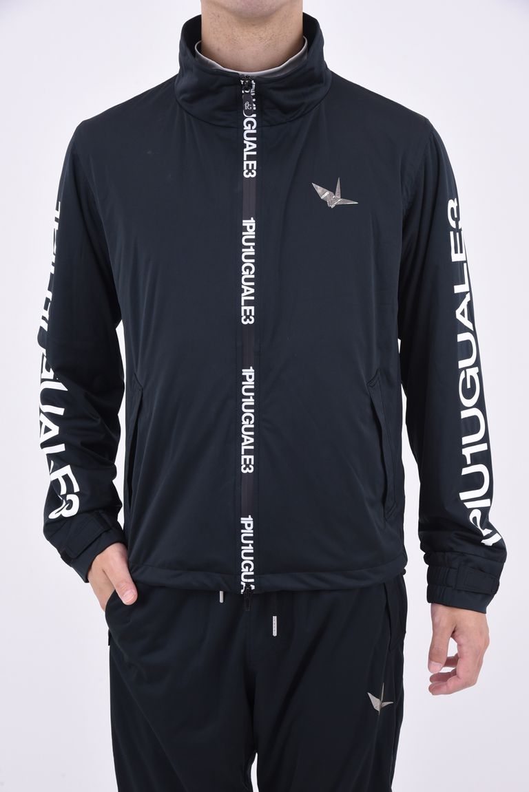 1PIU1UGUALE3 GOLF - RAIN JERSEY SET-UP / ブランドロゴプリント  