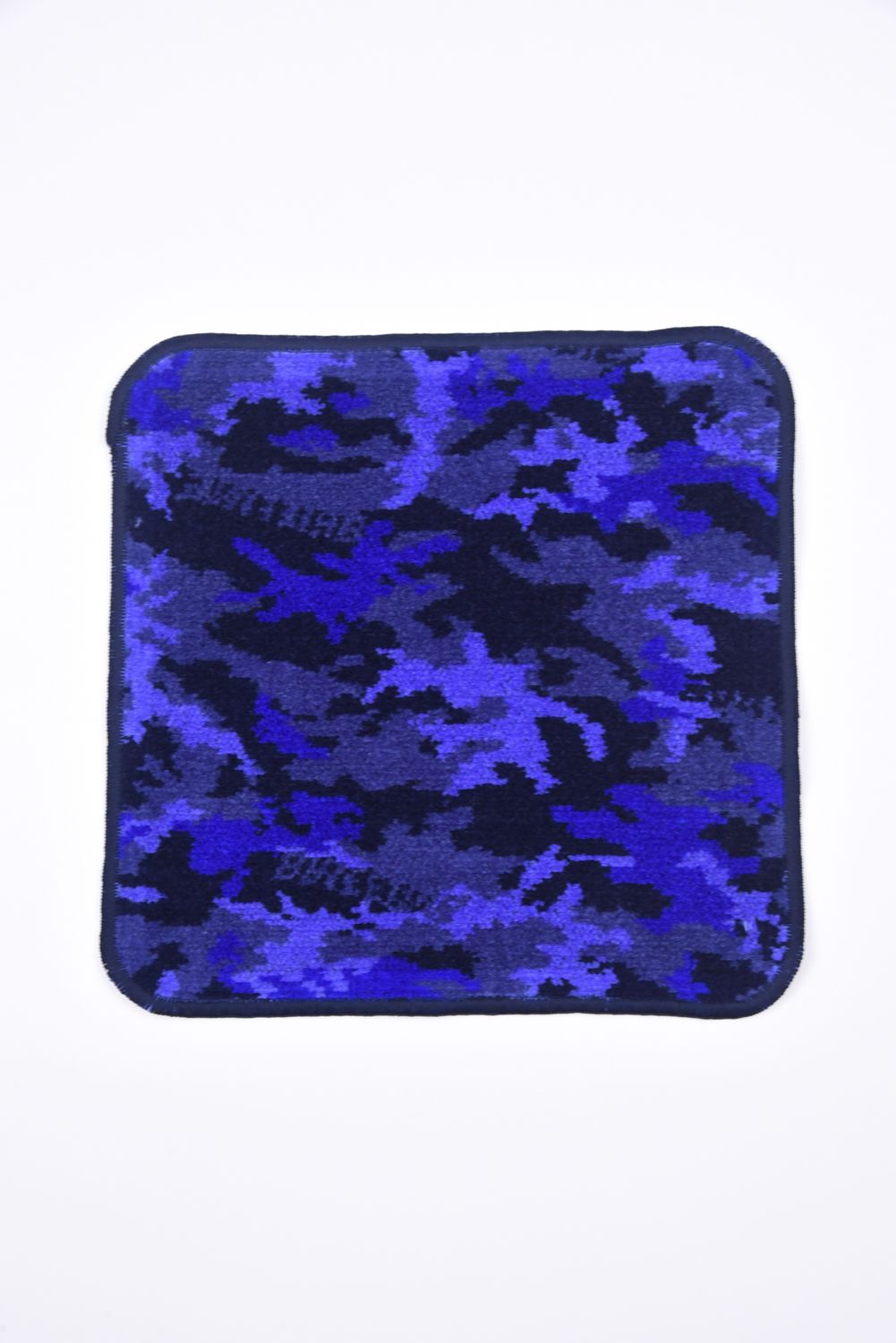 【プレゼント好適品】 CAMO HAND TOWEL / カモフラージュ柄 ハンドタオル (ネイビー)