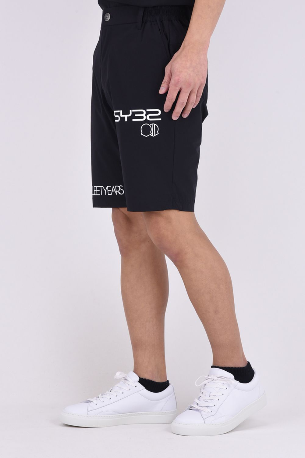 【26SS】 MINI DOT LIGHT STRECH SHORTS / ミニ ドット ライトストレッチ ショートパンツ (ブラック)