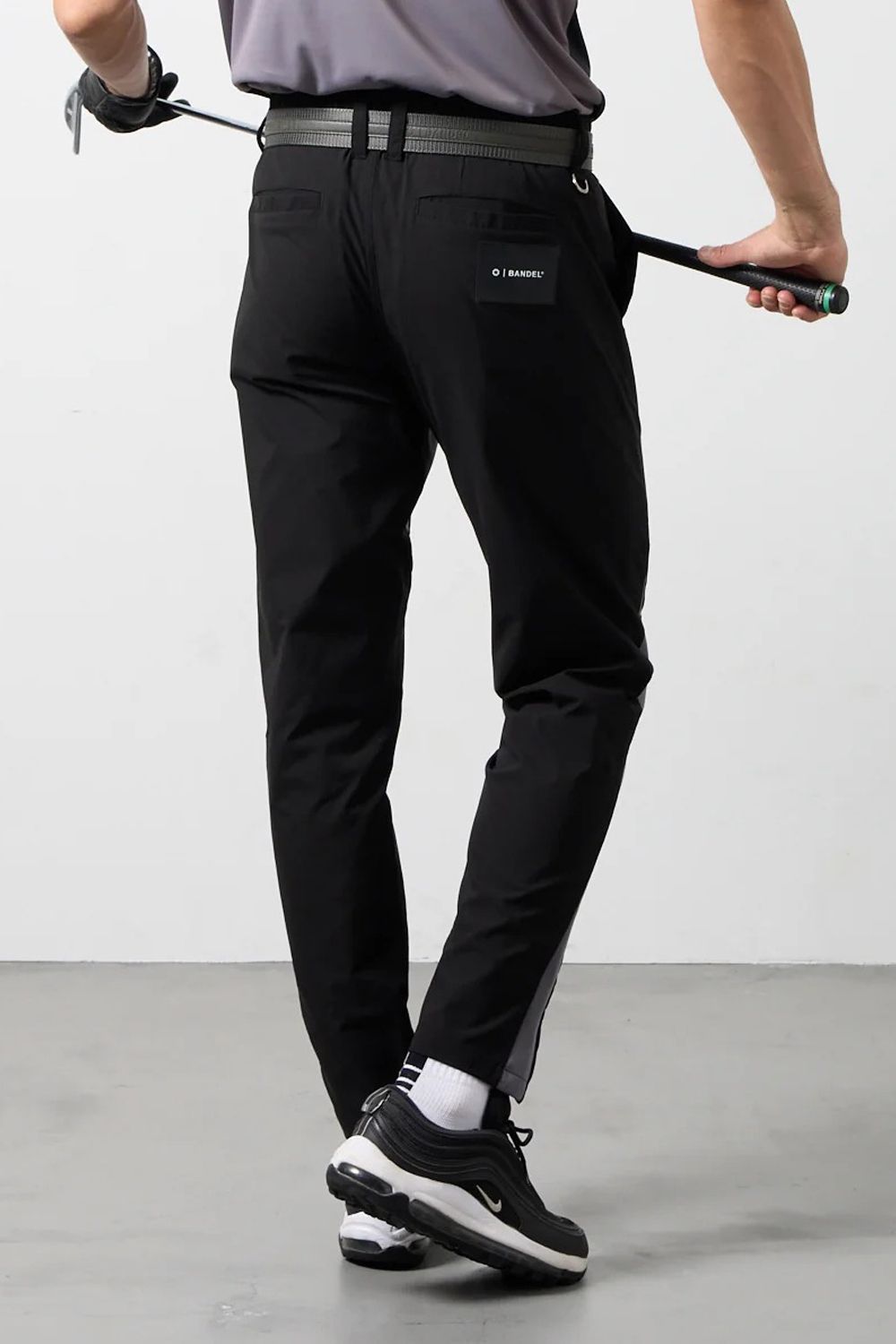 【26AW】 BICOLOR SWITCH TAPERED PANTS / バイカラースウィッチ テーパードパンツ (ブラック)