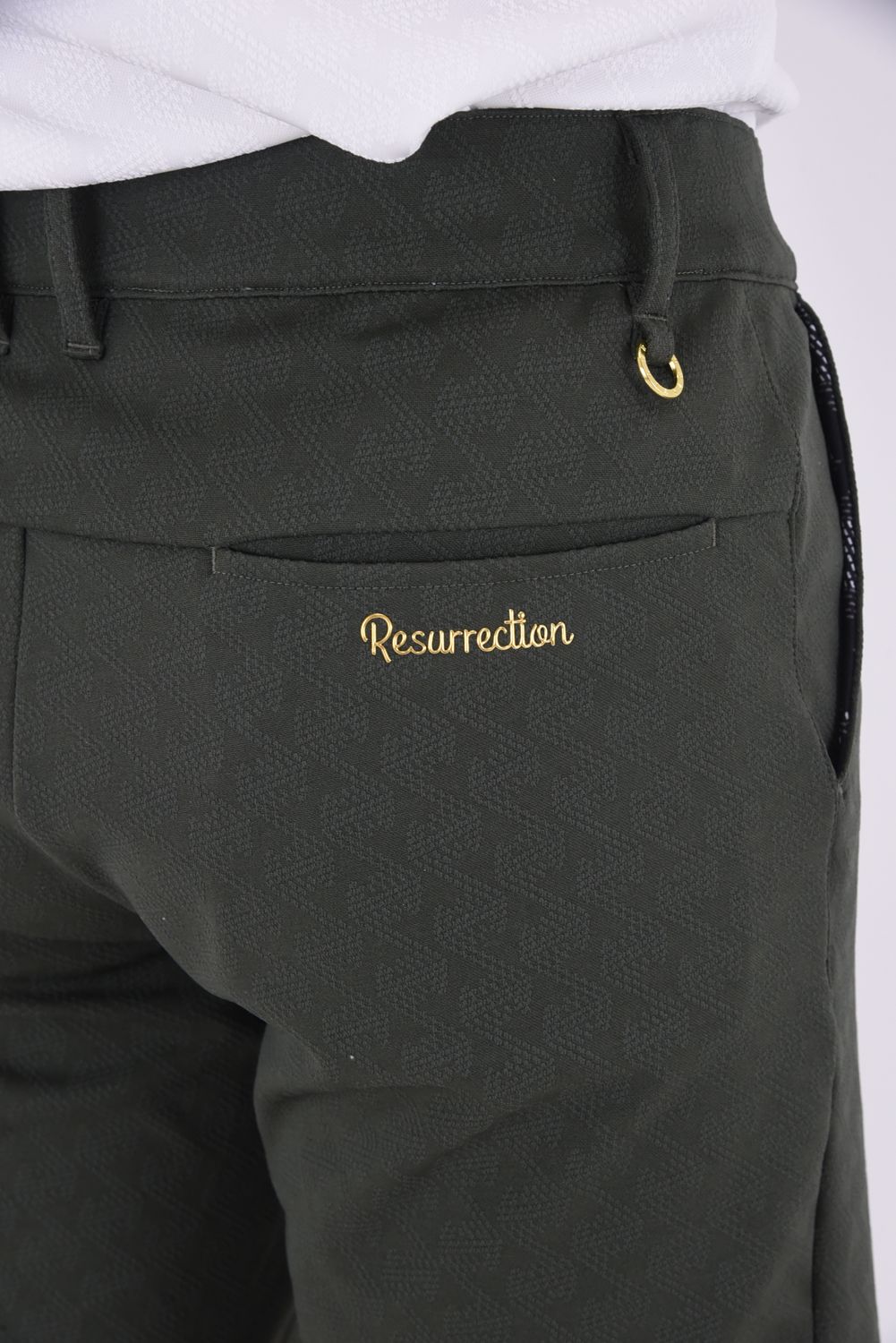 【25SS】 MENS GM JACQUARD SHORT PANTS / GMジャガード ショートパンツ (カーキ)