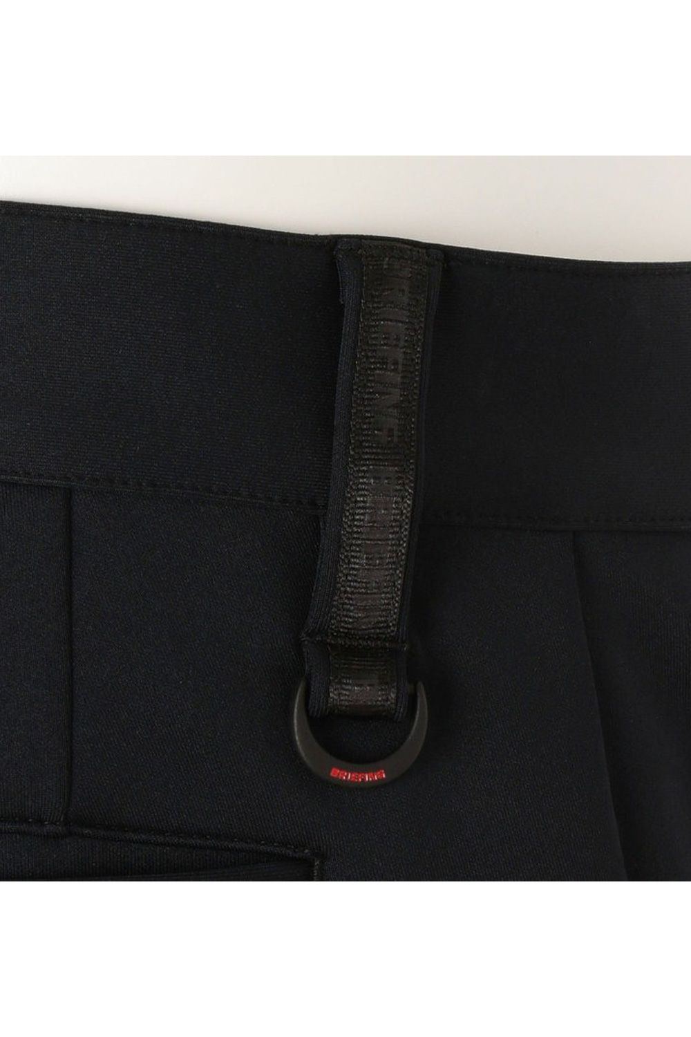 【25AW】 MEN'S 3D LOGO SLIM PANTS / 3Dロゴ ストレッチジャージ スリムロングパンツ (ブラック)