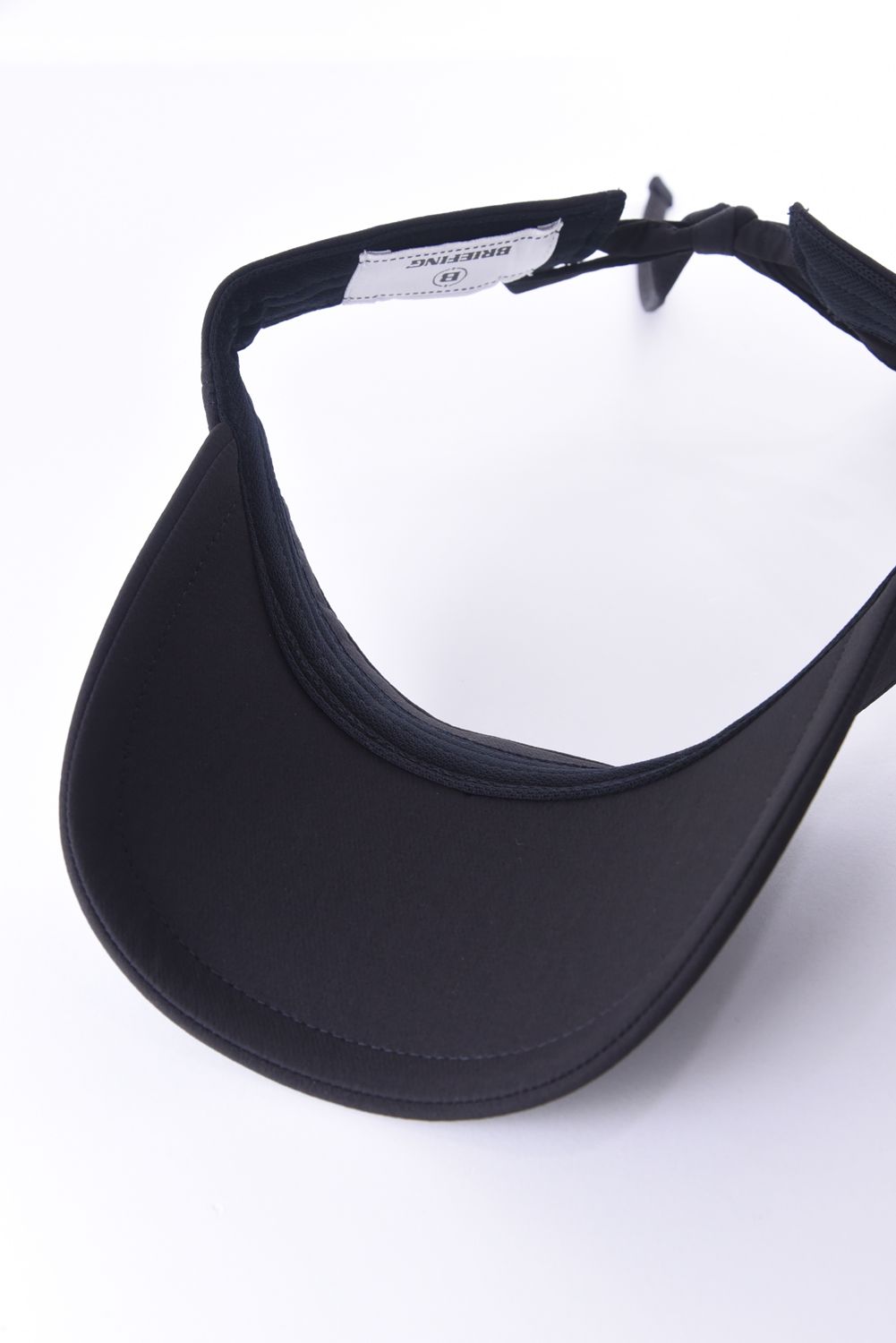 【26SS】【レディース】 WOMEN’S SMALL LOGO RIBBON VISOR / ブランドロゴ バックリボン リボンサンバイザー (ブラック)