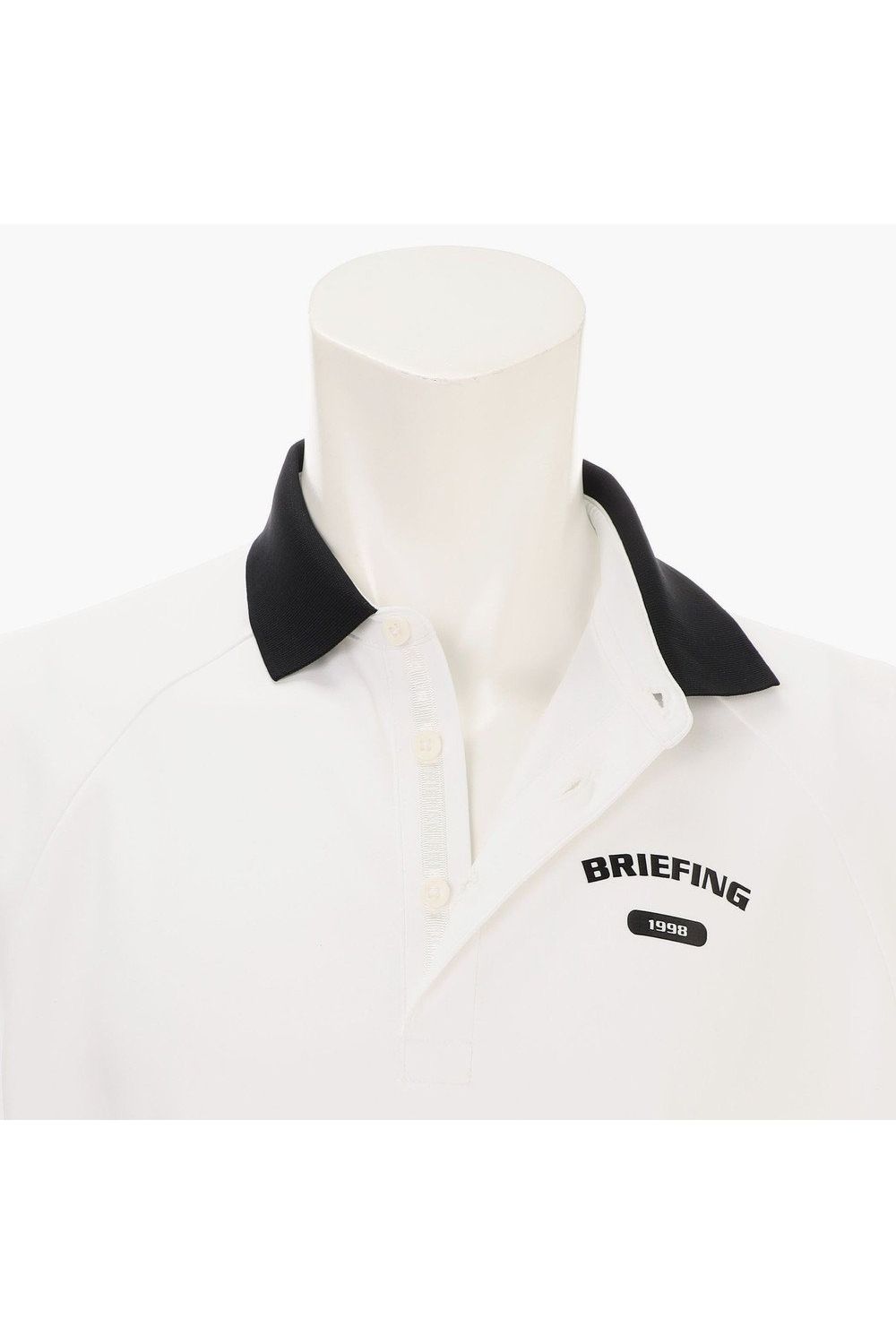 【26SS】 MEN’S COLLEGE LOGO POLO RF / カレッジロゴ リラックスフィット ポロシャツ (ホワイト)