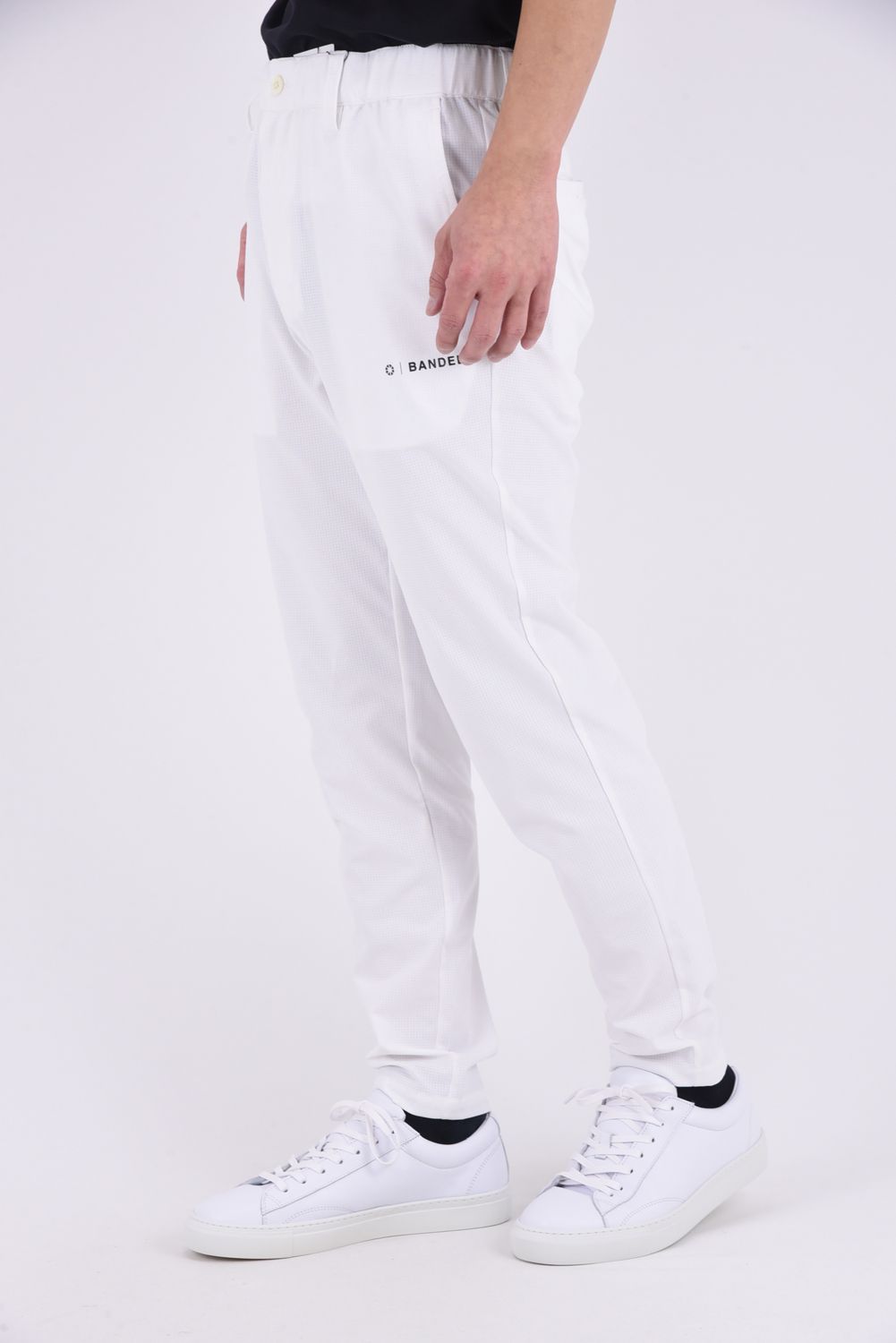 【26SS】 AERATION TAPERED PANTS / エアレーションドット テーパードパンツ (ホワイト)
