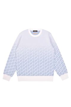 【26AW】 GM GRADATION KNIT / グラデーション ニット (オフホワイト)*