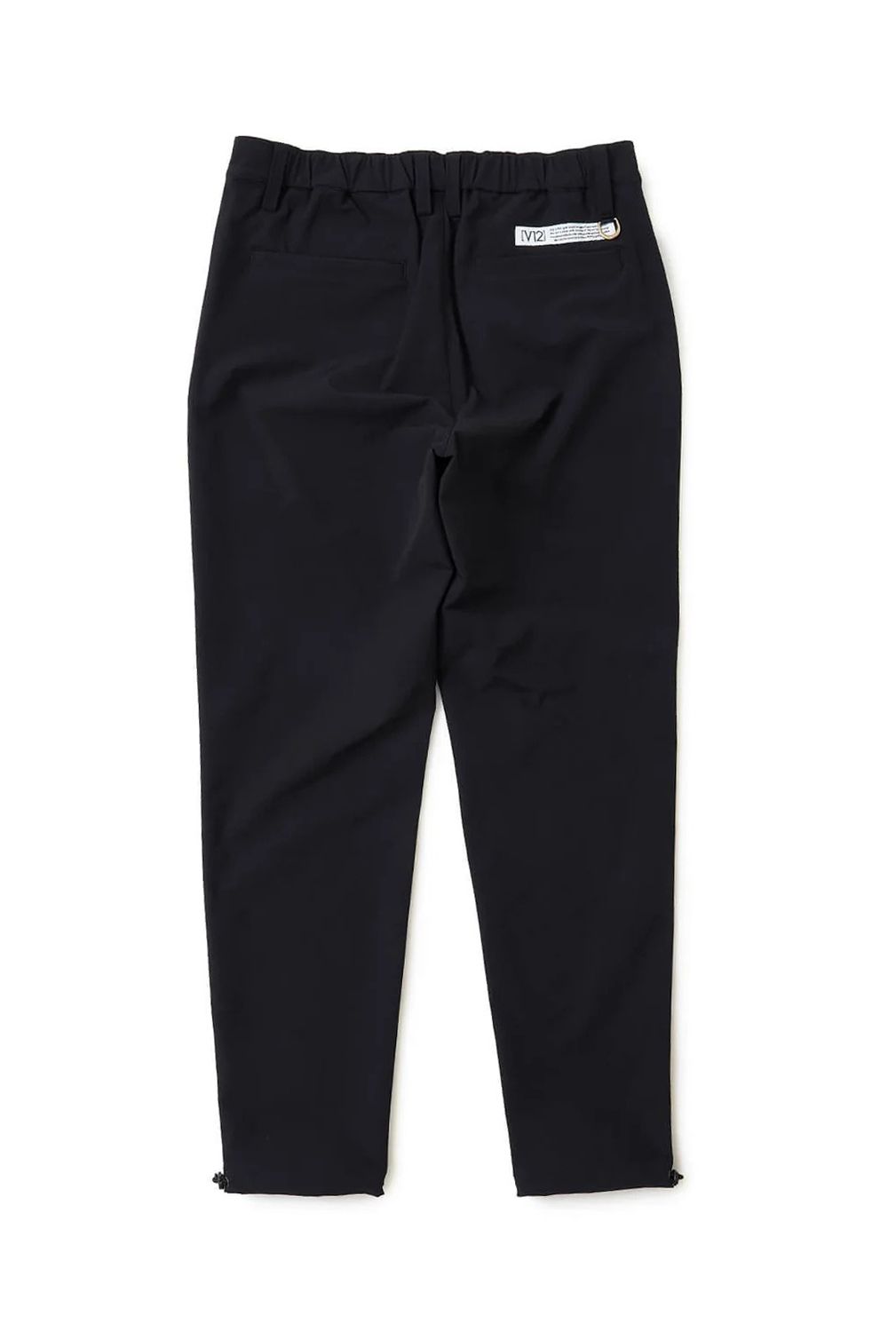 【26AW】 WB PANTS / サイドロゴ ウエストゴム ロングパンツ (ブラック)
