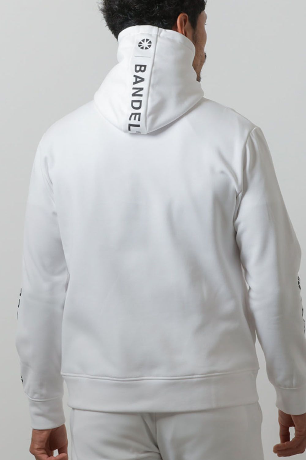 BASIC FULL ZIP PARKA MENS / テックスブリッド 止水ファスナー ジップアップパーカー (ホワイト)