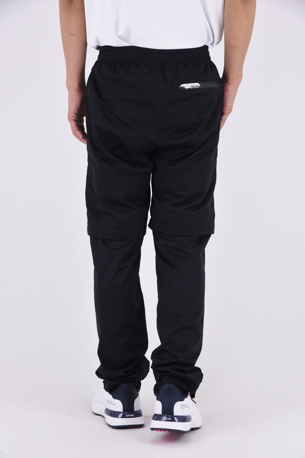 【26SS】【セットアップ】 25L RAIN SET UP / ハイストレッチ 2WAYレインジャケット&パンツ (ブラック)