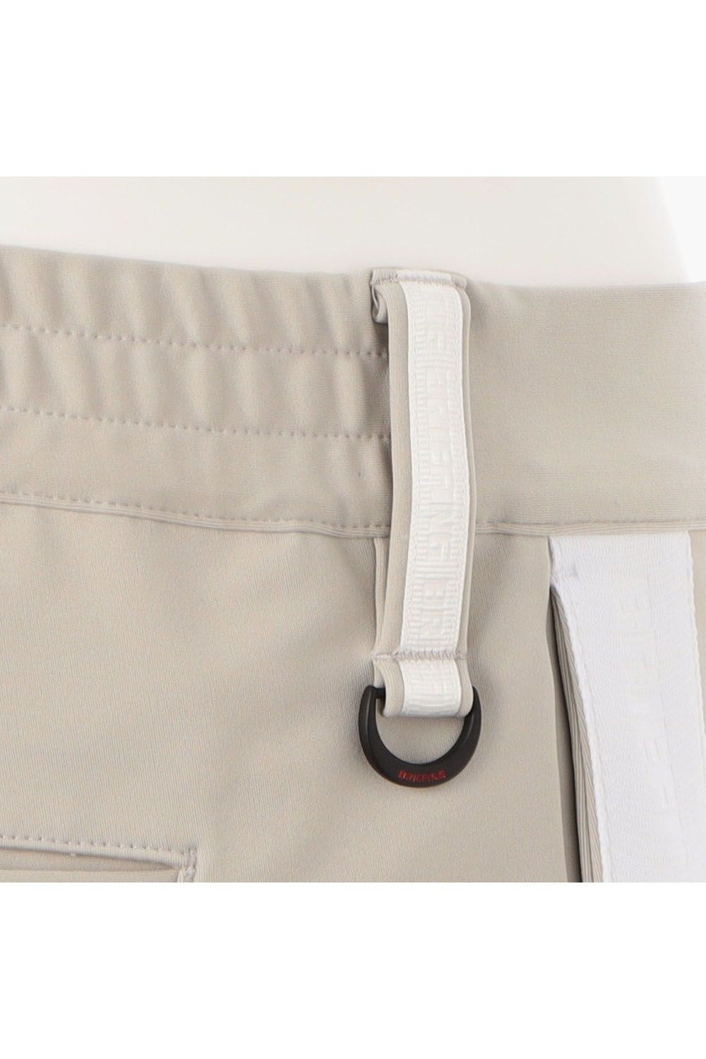 【25SS】 MENS LOGO LINE SHORT PANTS / ロゴラインテープ ショート パンツ (サンド)