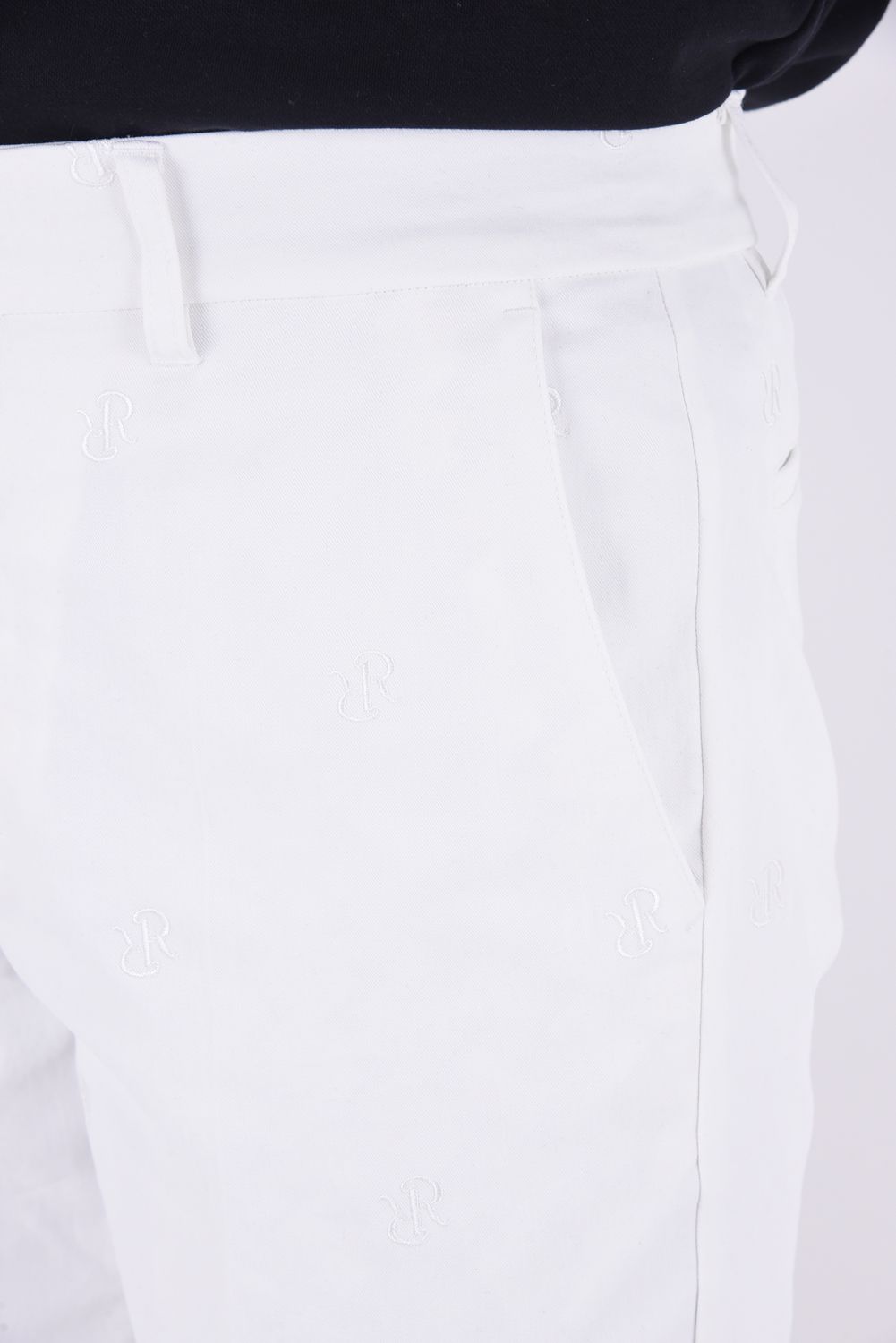 【25SS】 MENS RR EBD SHORT PANTS / RRロゴ ショートパンツ (ホワイト)*