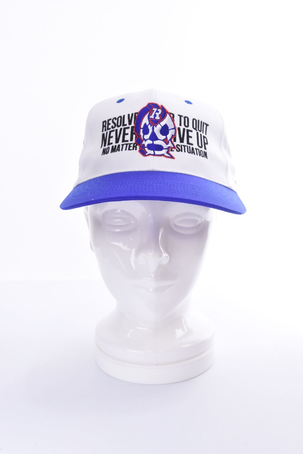 MULTI LOGO CAP / 3D刺繍 マルチロゴ ベースボールキャップ (ホワイト)