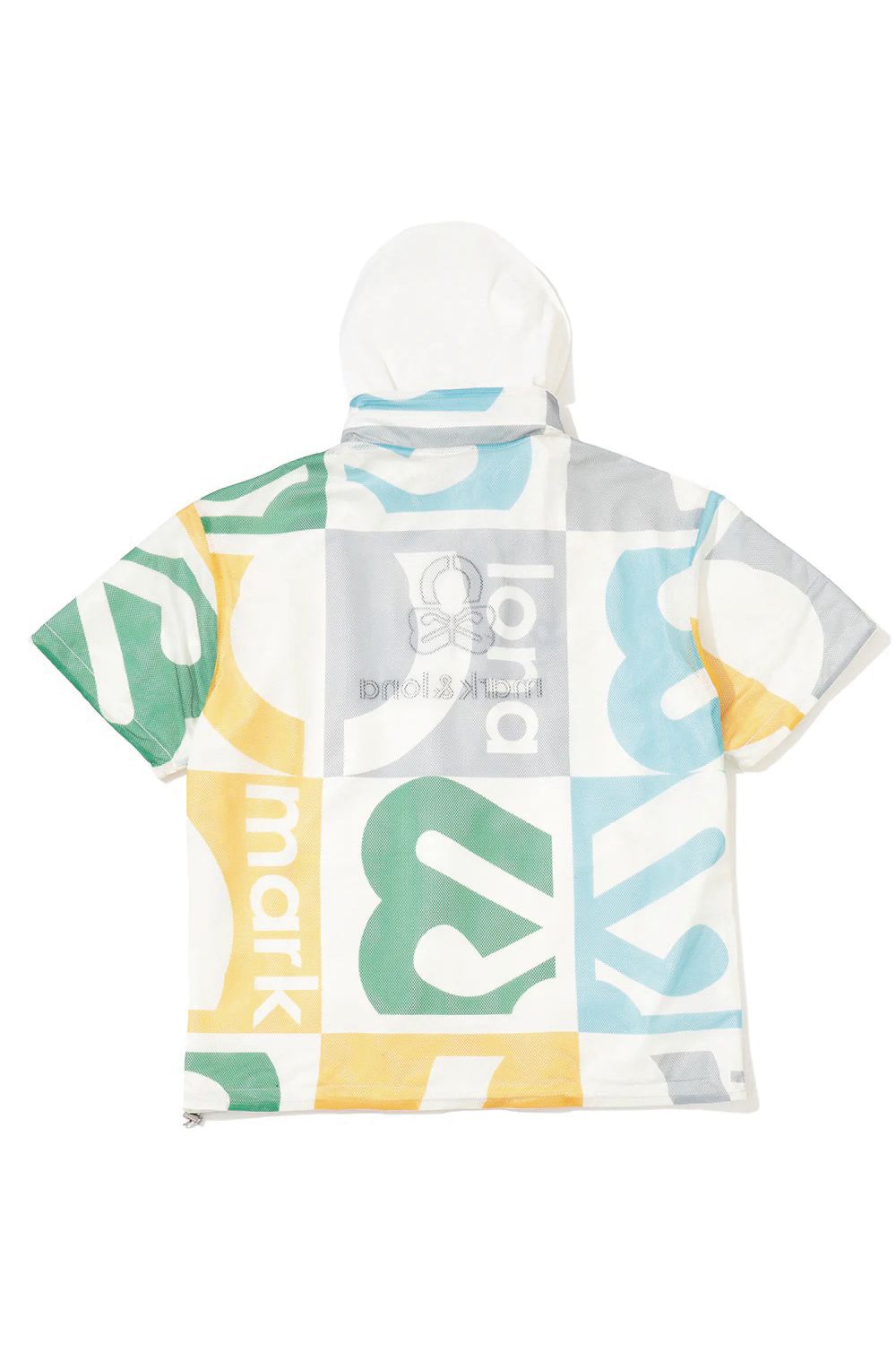 【26SS】 QUADRA AIR MESH 2-WAY PULLOVER / リバーシブル ショートスリーブプルオーバー (ホワイト) (3月4日入荷予定)