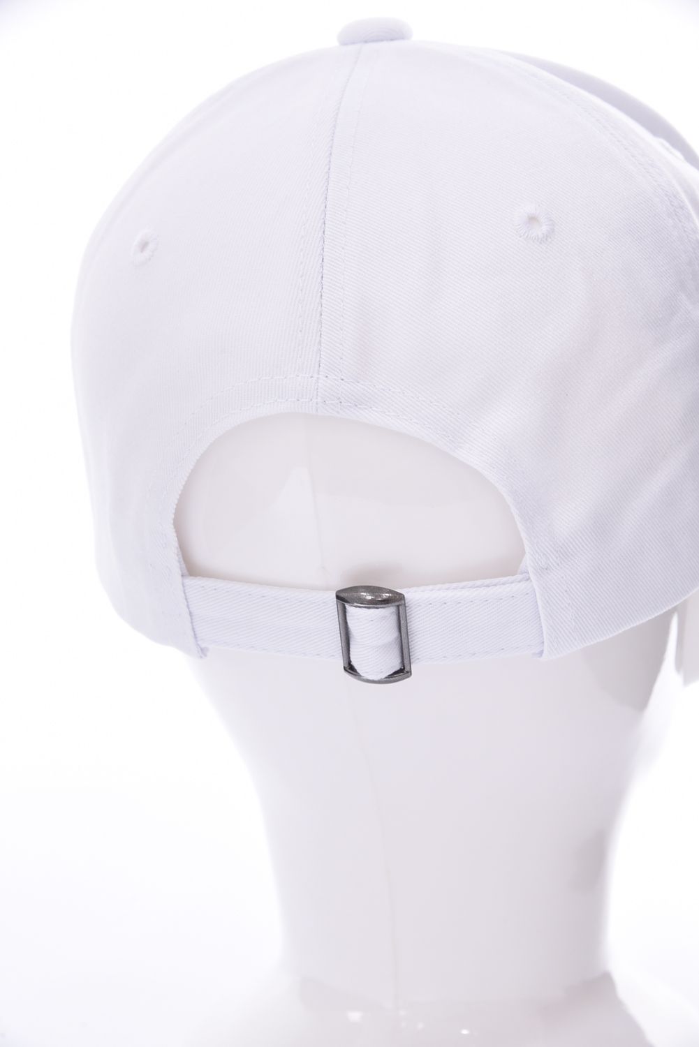 METAL PRINT LOGO CAP / メタルロゴ 6パネルキャップ (ホワイト)