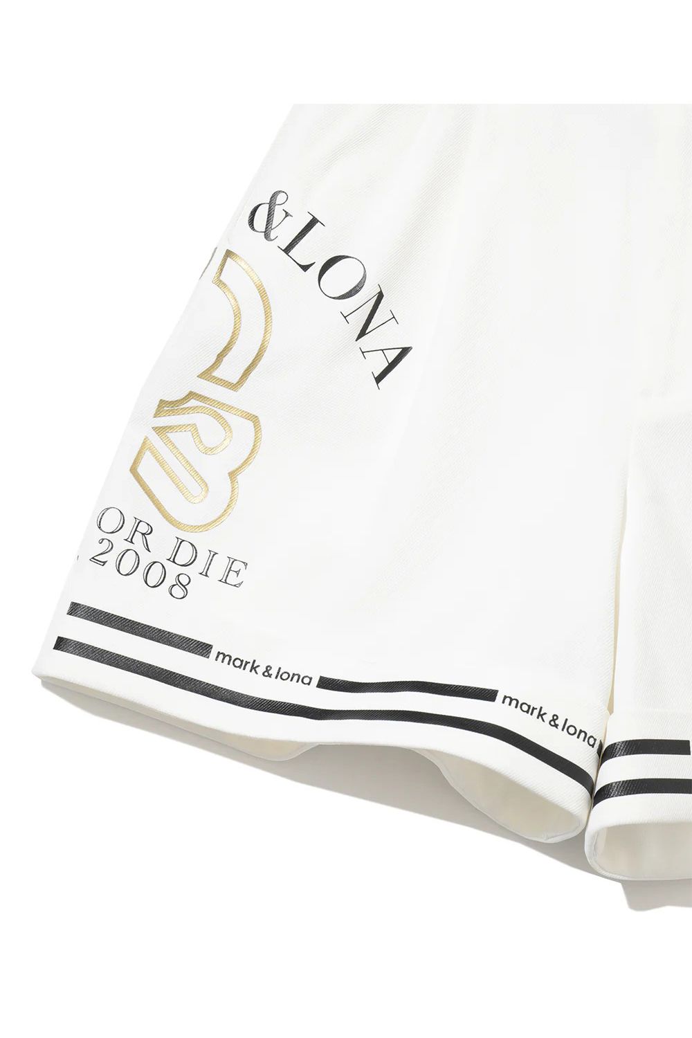 【26SS】【レディース】 VELA NAUTICA CULOTTES / バイカラー マリンテイスト キュロットパンツ (ホワイト)