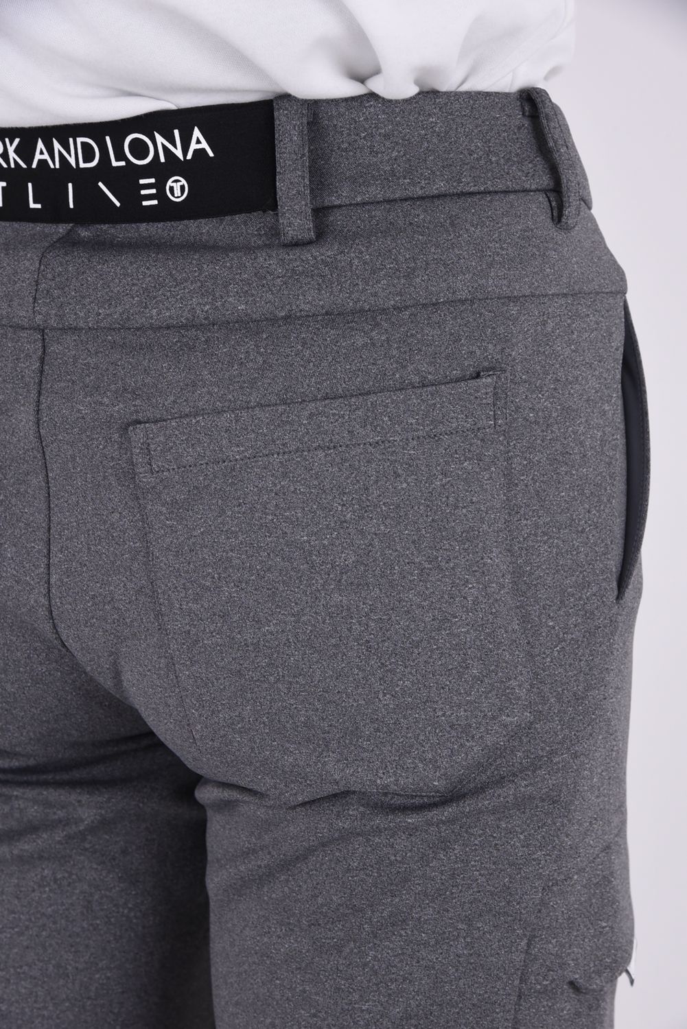 【26SS】【T-LINE】 CONTOUR FLEX CARGO JOGGER / モノトーン ポリエステルトリコット カーゴライクジョガーパンツ (グレー)