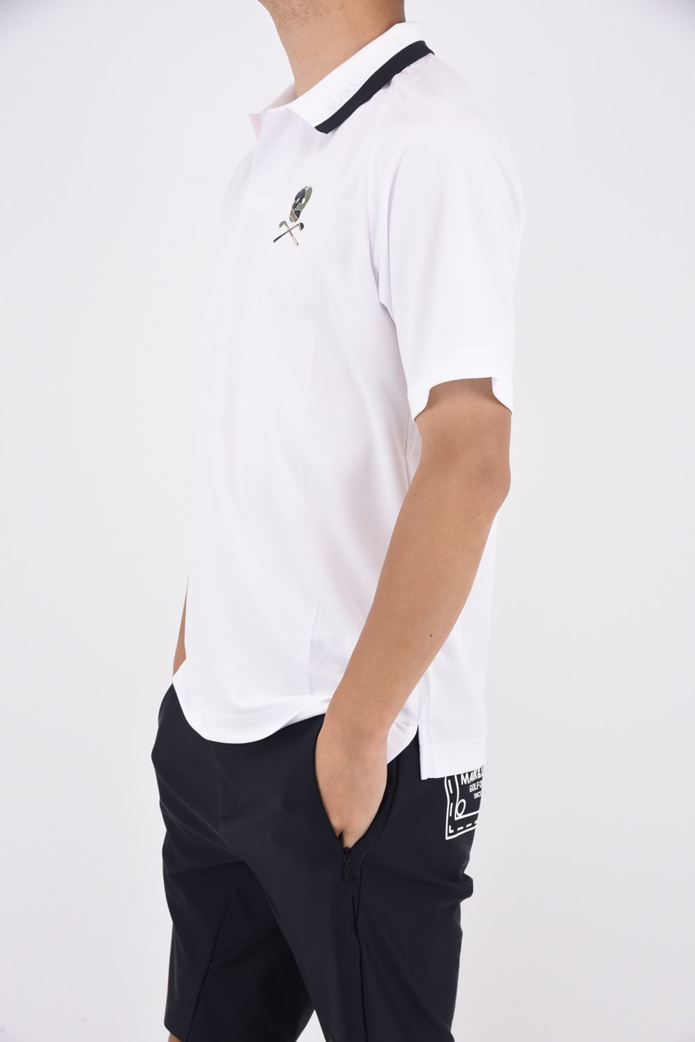 ファッション MARK&LONA ラグラン スキッパーデザイン / POLO SKIPPER ACE - メンズウェア