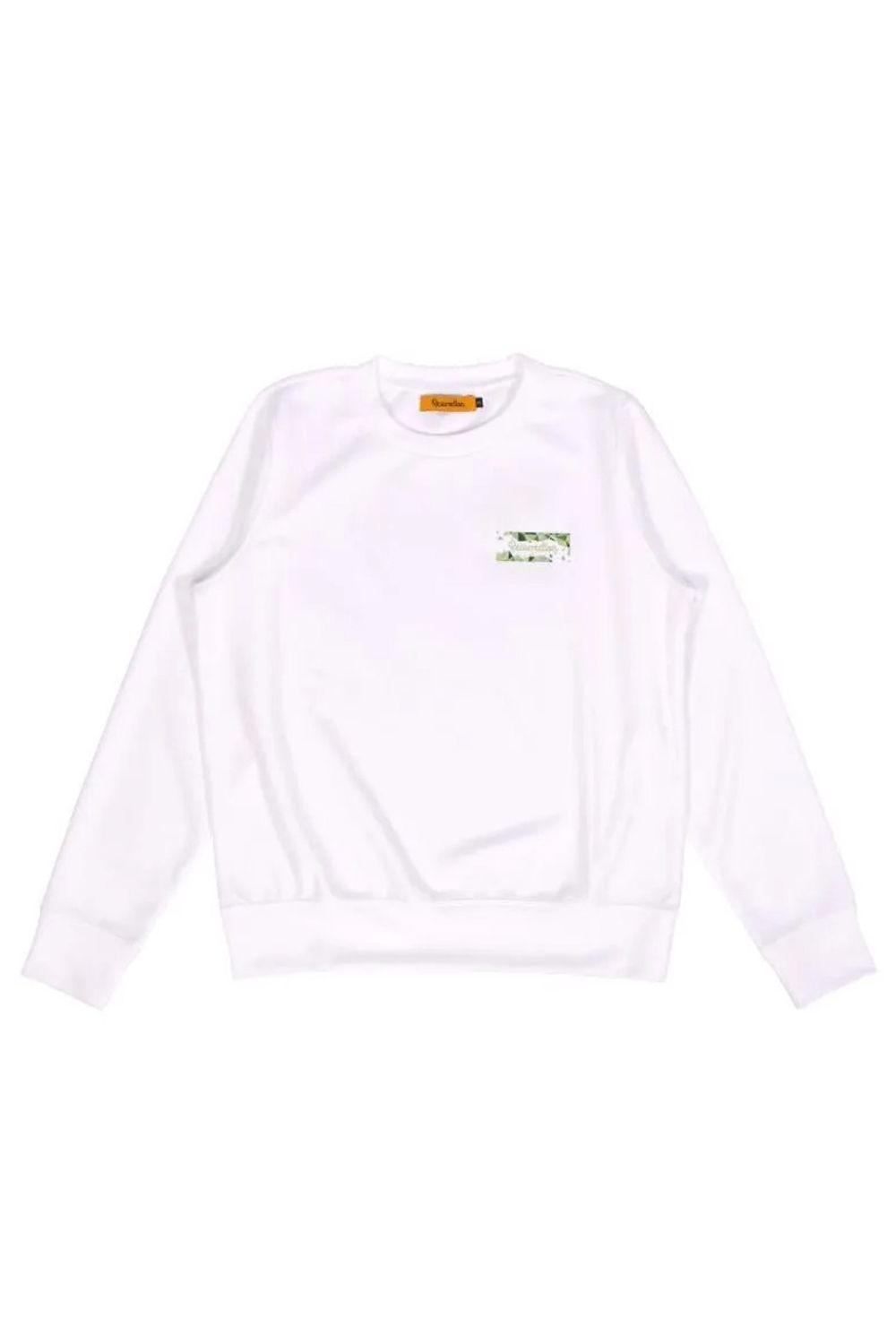 【25AW】【レディース】 CUBISM LOGO CREW NECK SWEAT / ダンボールニット キュビズムロゴ クルーネックスウェット (ホワイト)*