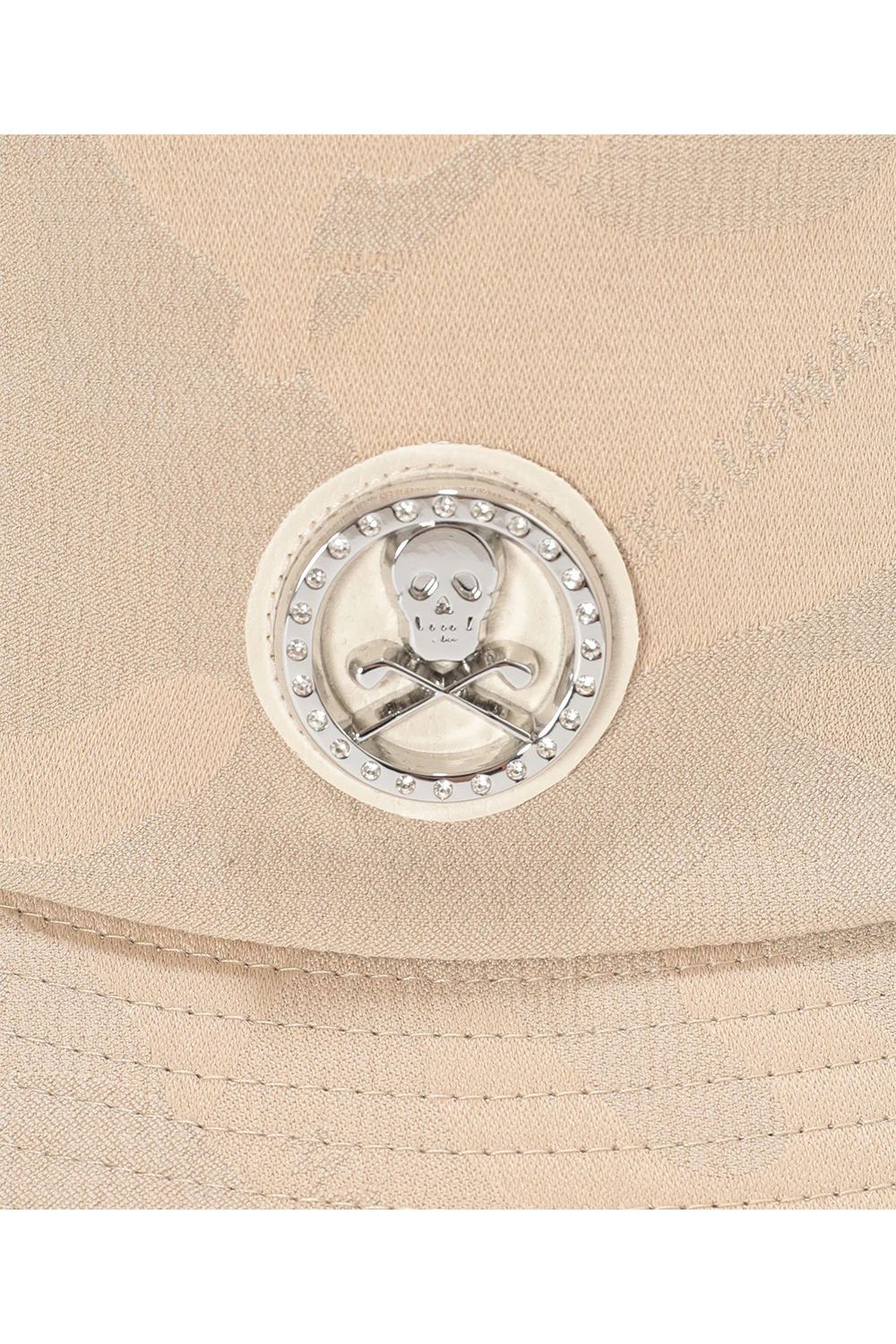 【26SS】 GAUGE CAMO BUCKET HAT / カモフラージュパターン メタルプレート バケットハット (ベージュ)