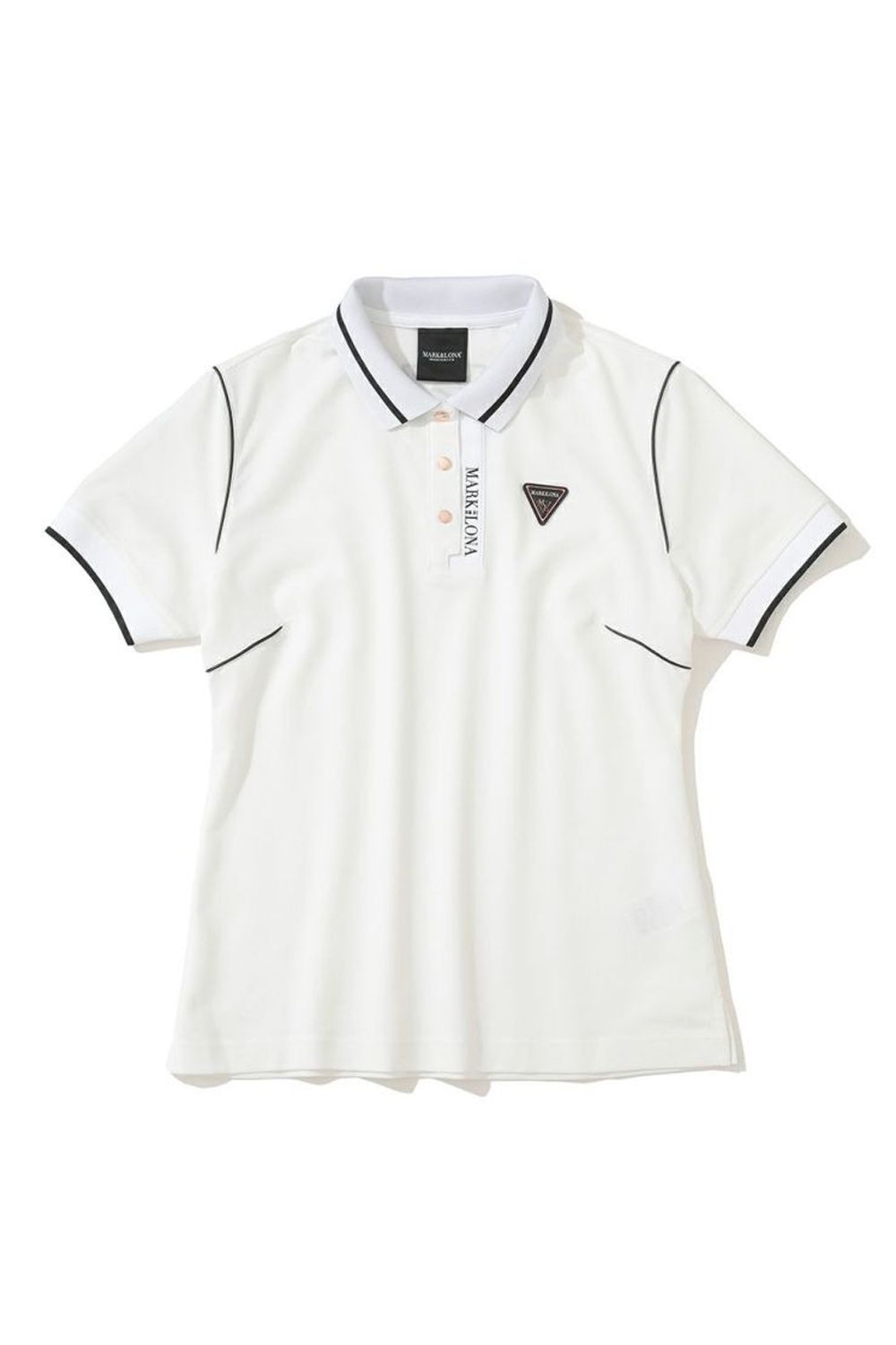 MARK&amp;LONA - 新品【MARK＆LONA】スペースロゴポロシャツ MARK&LONA - 【2025AW】【レディース】 PDPL / ストレッチカノコ