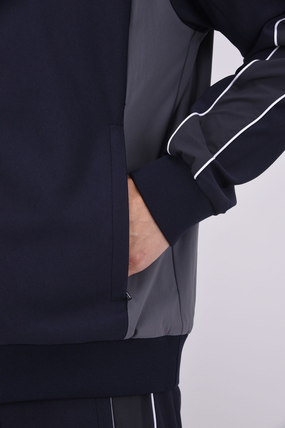 【25AW】 SPORTY TRACK JACKET / スポーティー トラック ジャケット (ネイビー)