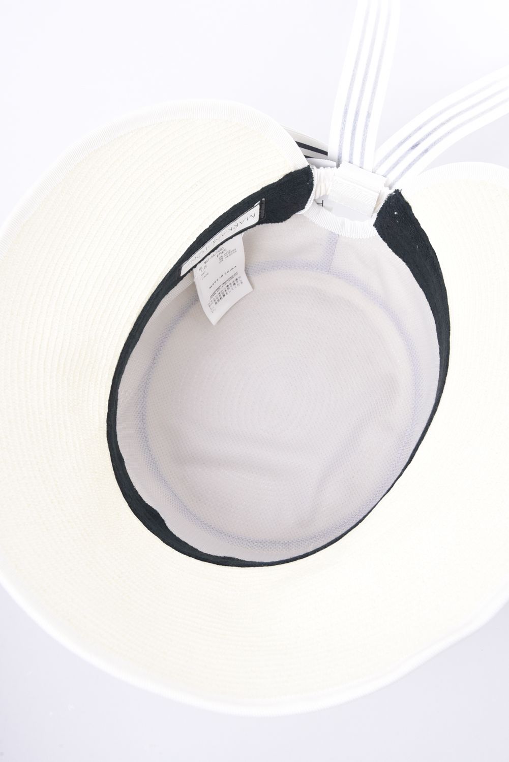 【MARK & LONA】LTリボン ペーパーラフィア つば広ハット MARK&LONA - 【レディース】【T-LINE】 SERENE RAFFIA HAT