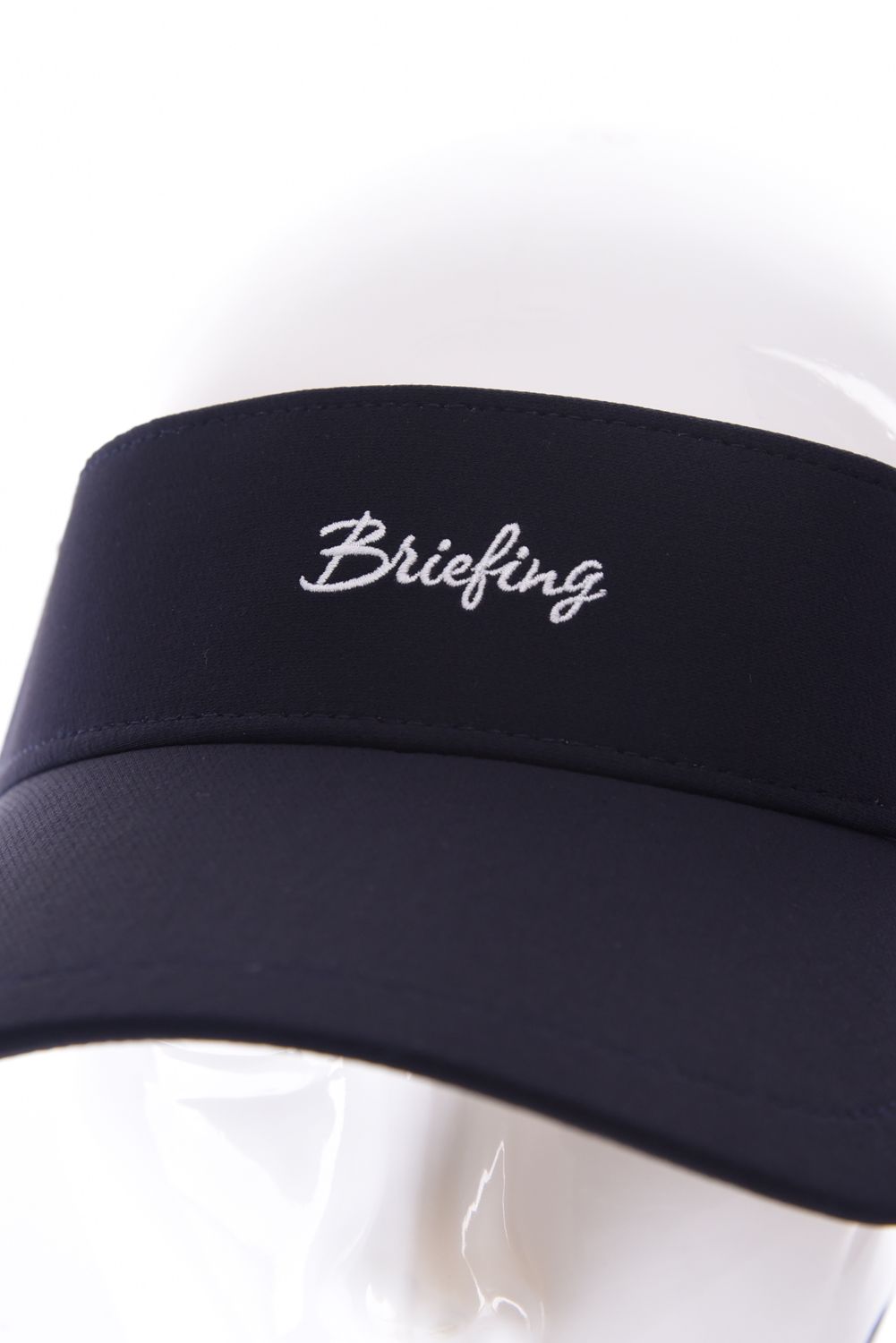 【26SS】【レディース】 WOMEN’S SMALL LOGO RIBBON VISOR / ブランドロゴ バックリボン リボンサンバイザー (ネイビー)