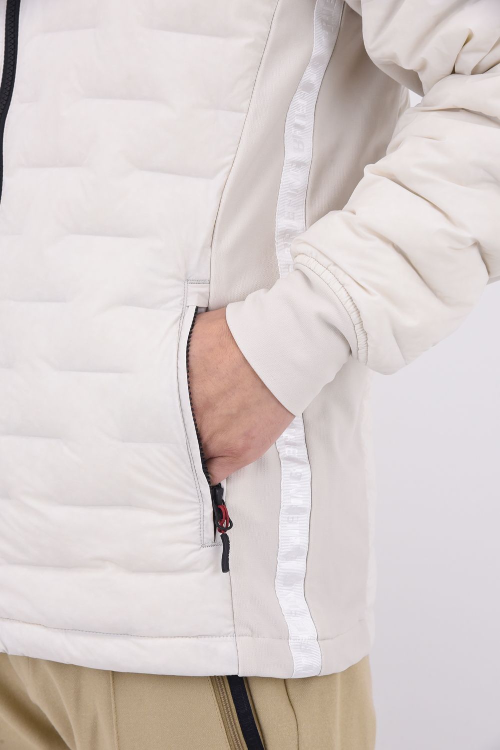 BRIEFING - MS HYBRID DOWN PARKA / ブランドロゴ ハイブリッド
