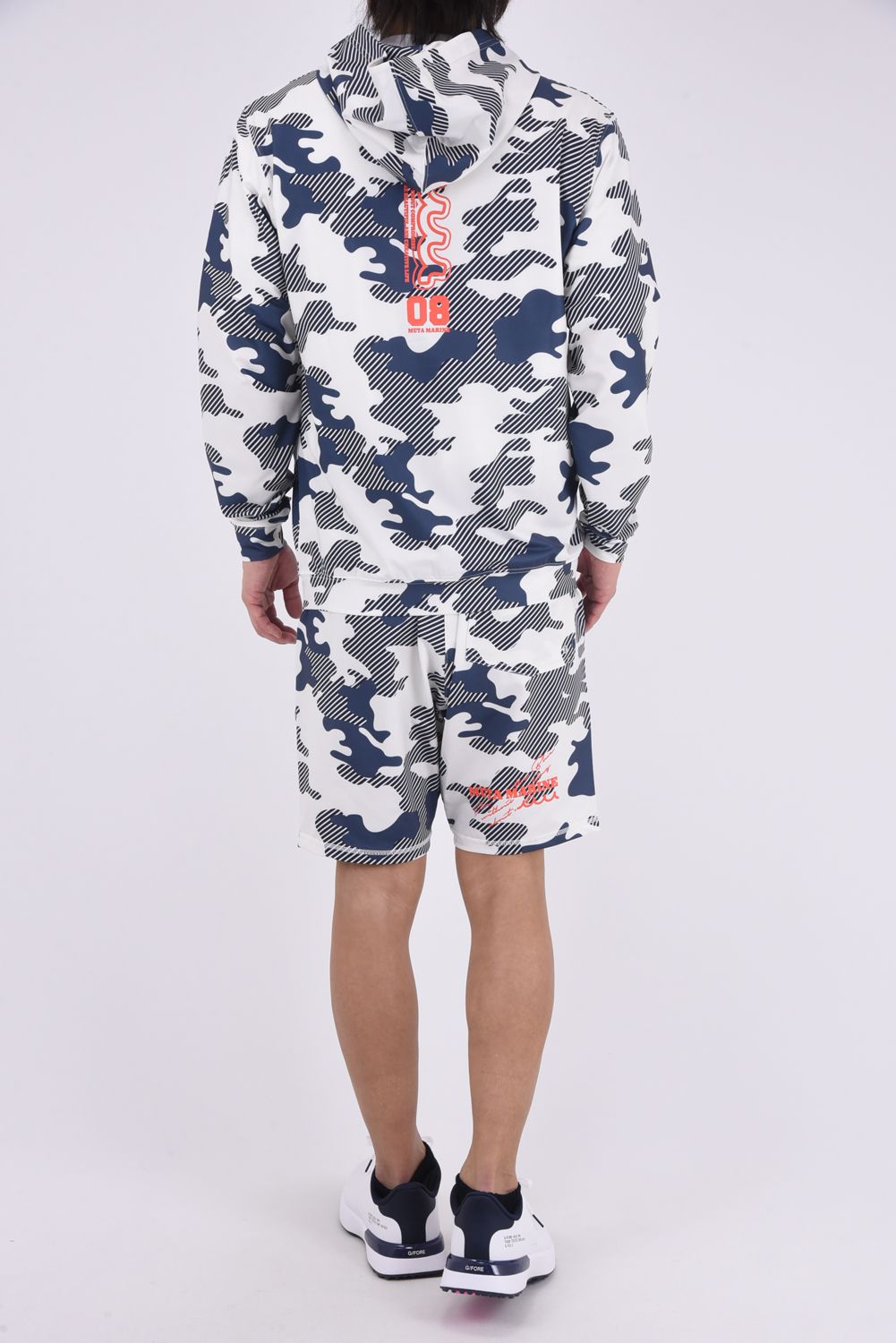 【26SS】 RUSH SHORT PANTS (DIAGONAL CAMO) / ダイアゴナルカモフラージュ ラッシュガード ショートパンツ (ホワイト)