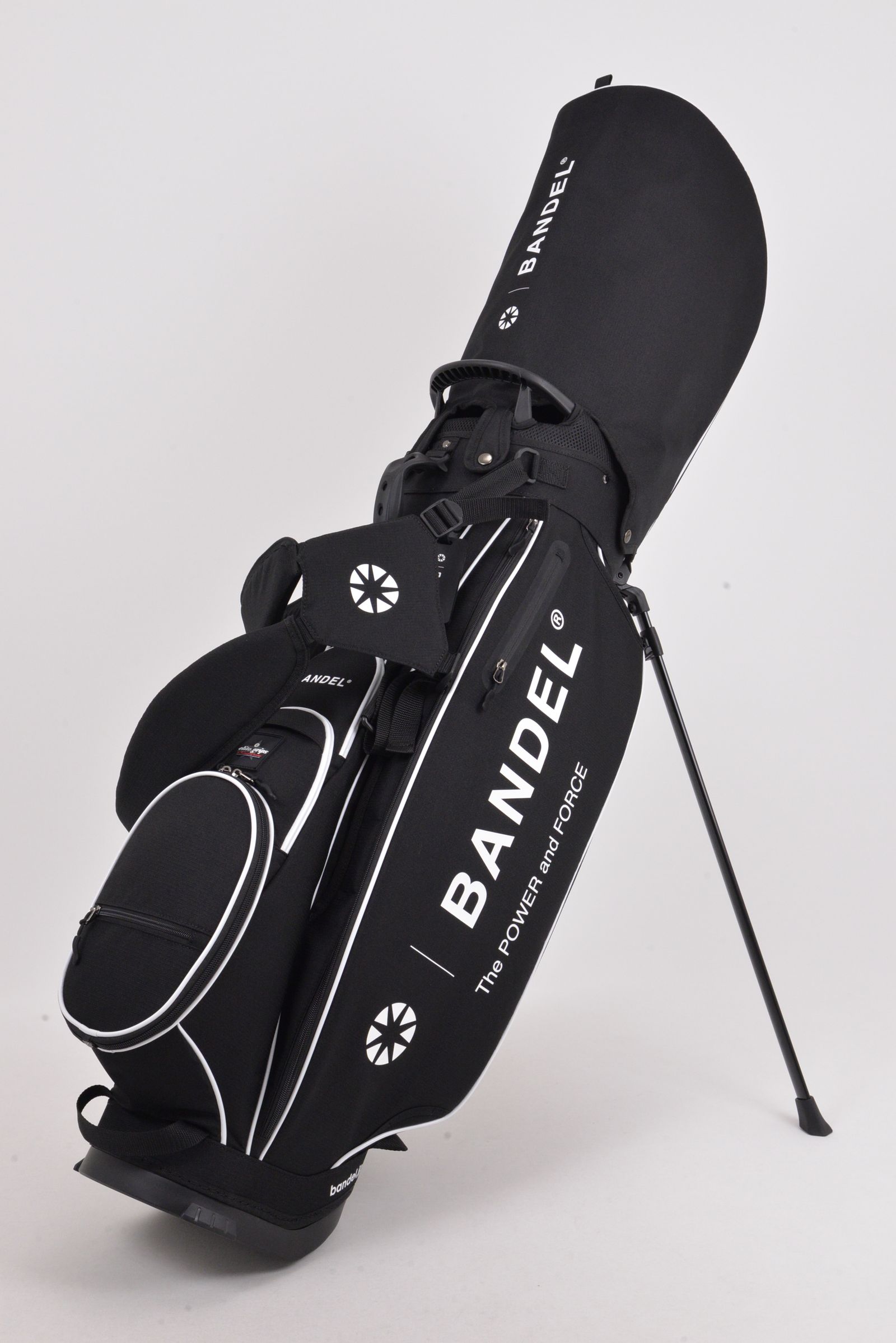 BANDEL × elitegrips D-Type 9.5inch CADDY BAG / エリートグリップ コラボレーション キャディバッグ (ブラック)