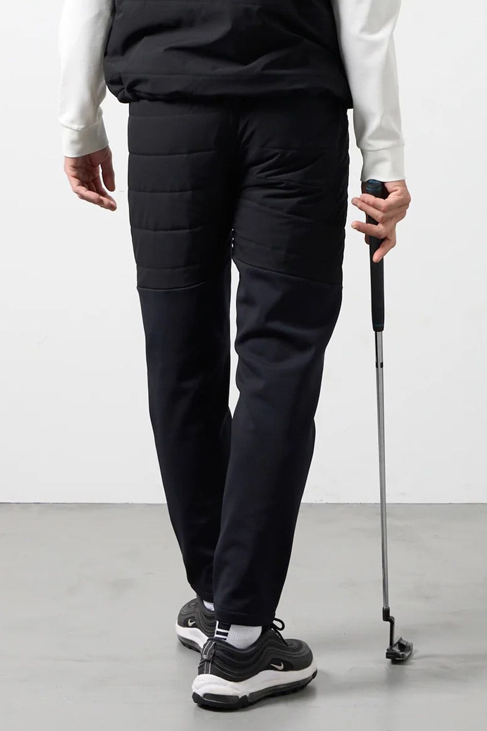 【26AW】 HYBRID PUFFER PANTS / ハイブリッド パファーパンツ (ブラック)
