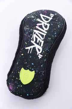 SPLASH 1W HEADCOVER / グラフィックデザイン ドライバーカバー ブラック