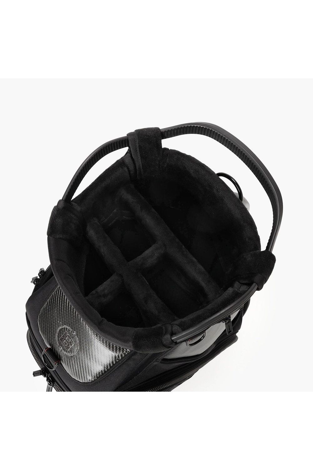 【26SS】【銀行振込・代金引換不可】【返品・交換不可】 CR-12 PREMIUM CARBON / プレミアムカーボンコレクション カートタイプ キャディバッグ (ブラック)