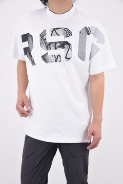 S/S MOCKNECK / ハイネック ショートスリーブ モックネック Tシャツ (ホワイト)