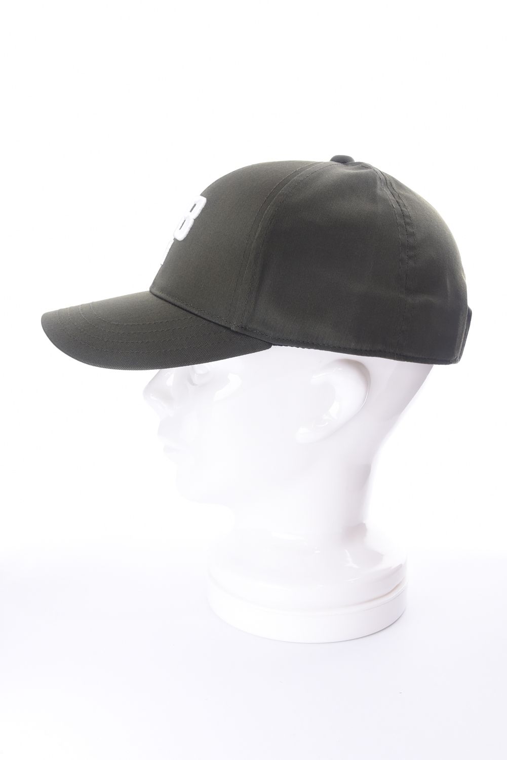 BG INITIAL CAP / BGイニシャルロゴ キャップ (オリーブ)