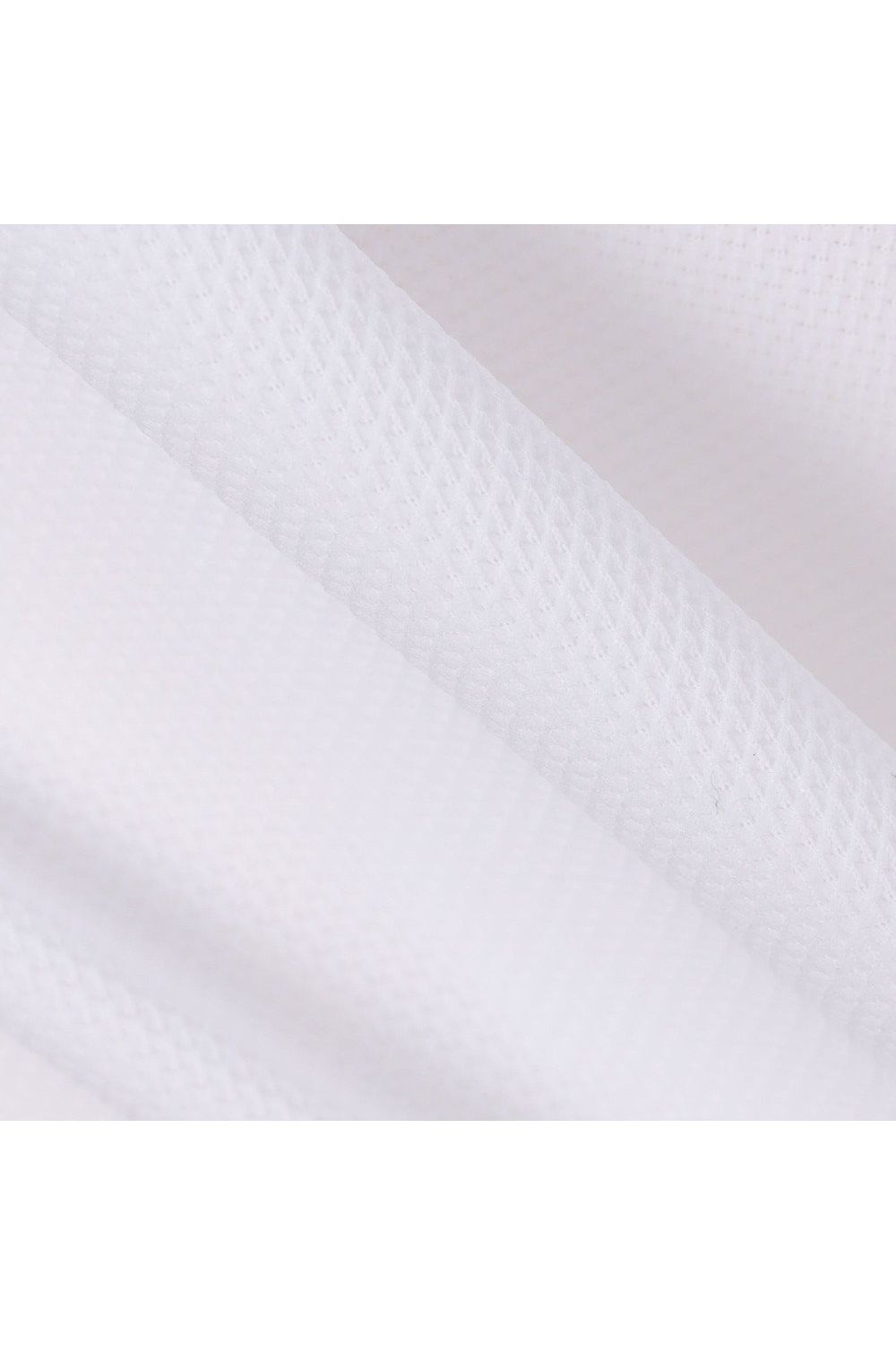 【26SS】【レディース】 WOMEN’S LINE HIGHNECK RF / カノコ生地 ラインロゴテープ リラックスフィット モックネックTシャツ (ホワイト)