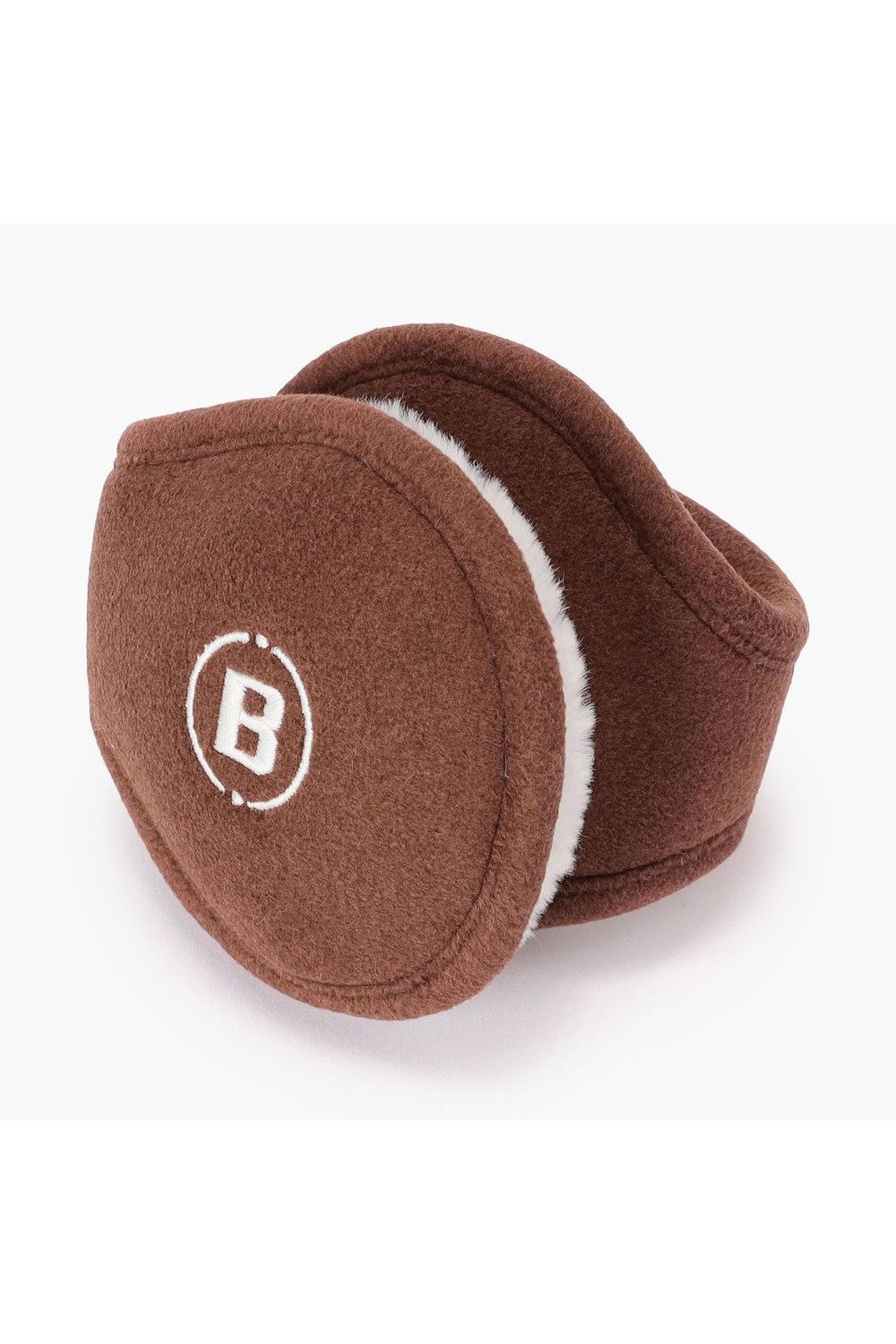 【26AW】【プレゼント好適品】 MICRO FLEECE EAR MUFF / マイクロフリース エコファー イヤーマフ (ブラウン)
