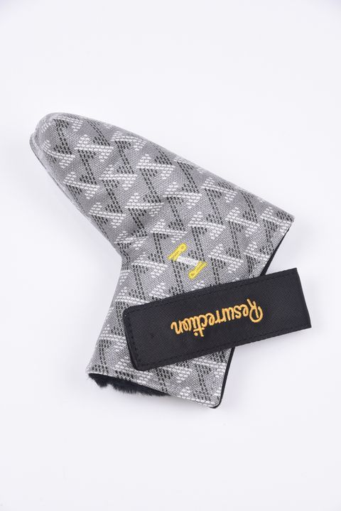 Putter Cover (PING) No.2 / ブランドオリジナルテキスタイル パターカバー ピンタイプ (シルバーグレー)*