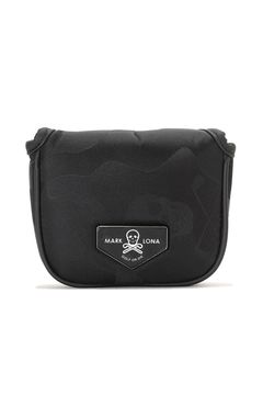 PREMIUM GAUGE MALLET COVER / コーデュラナイロン レザーパイピング オリジナルカモジャカード マレットタイプ パターカバー (ブラック)