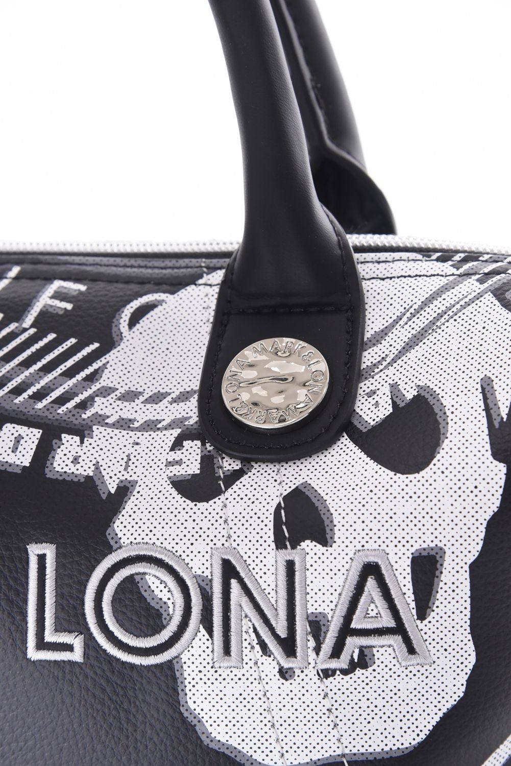 【26SS】 ATLAS CONVERTIBLE CART BAG / アイアンスカル シンセティックレザー 2WAYカートバッグ (ブラック)