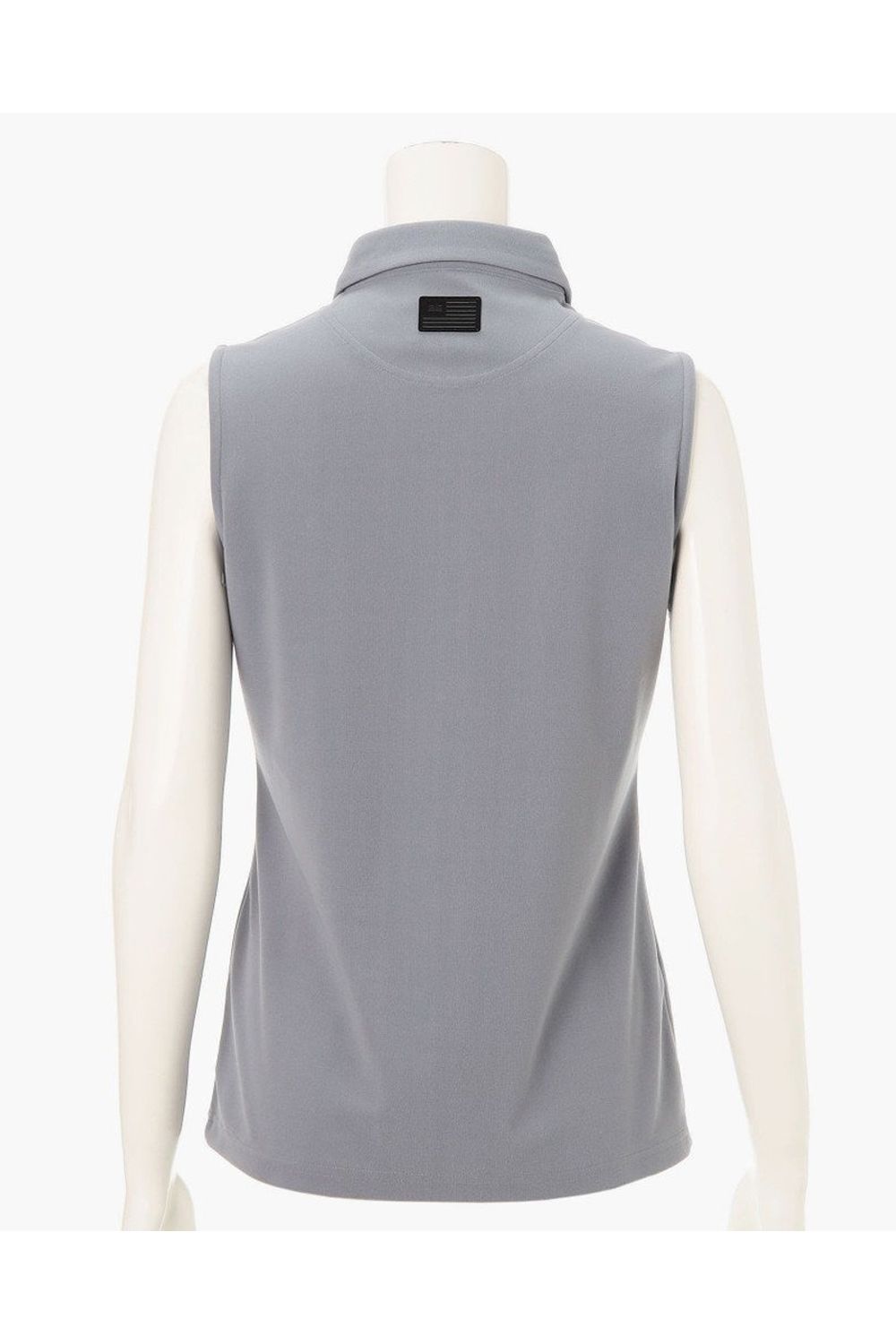 【26SS】【レディース】 WOMEN’S DRY PILE NS SHIRT / ドライパイル生地 ノースリーブポロシャツ (グレー)