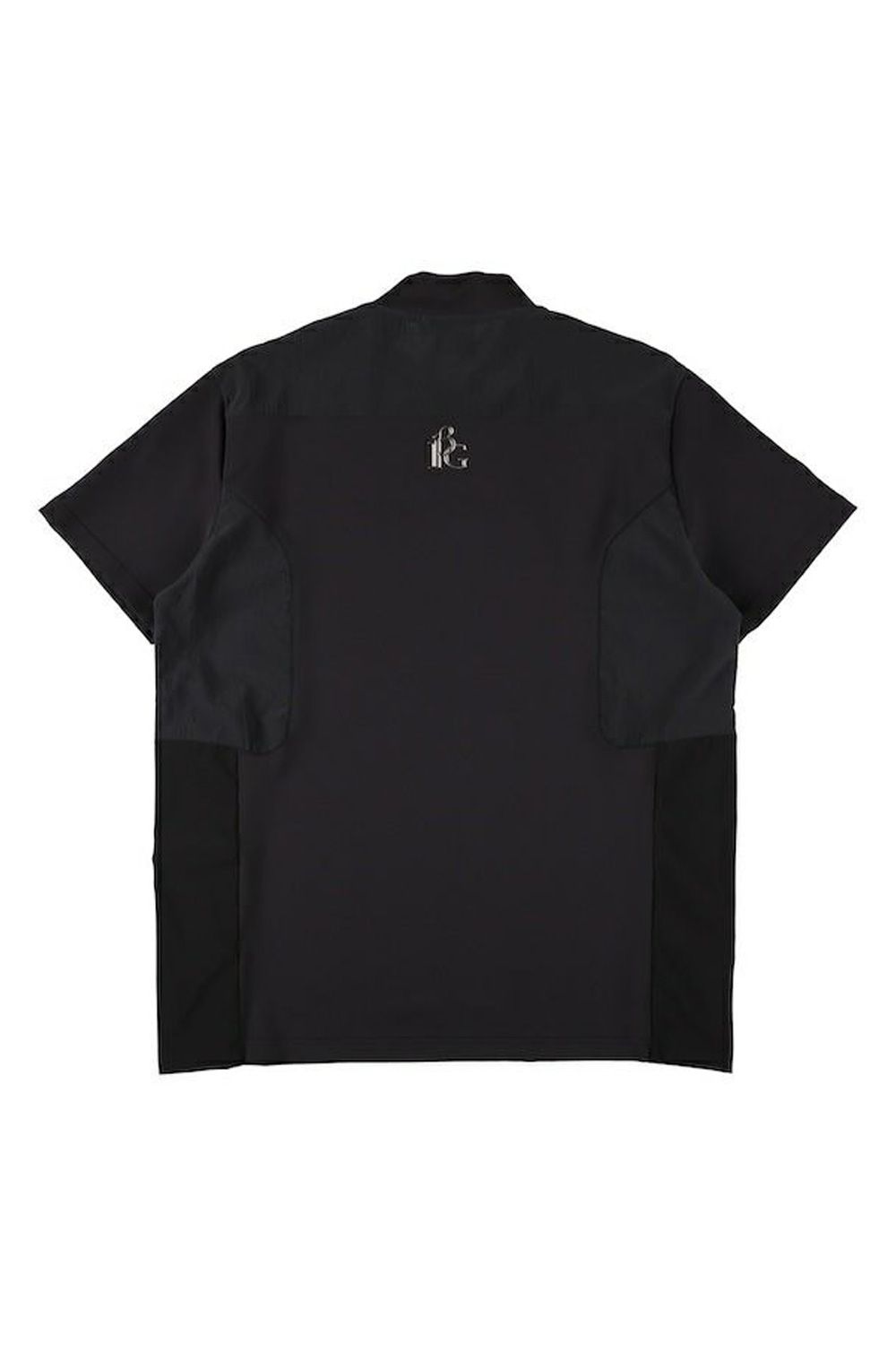 【26SS】 SWITCHING MOCK NECK  / スイッチング モックネック (ブラック) (3月入荷予定)