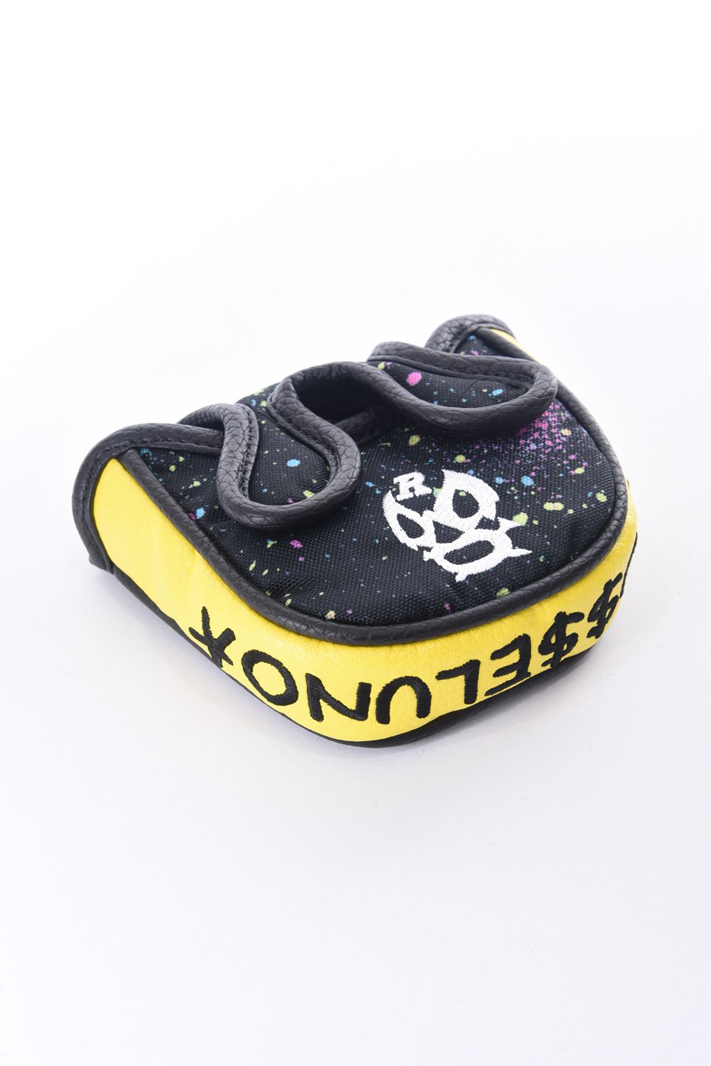 SPLASH PUTTER COVER MALLET / グラフィックデザイン マレット型パターカバー ブラック