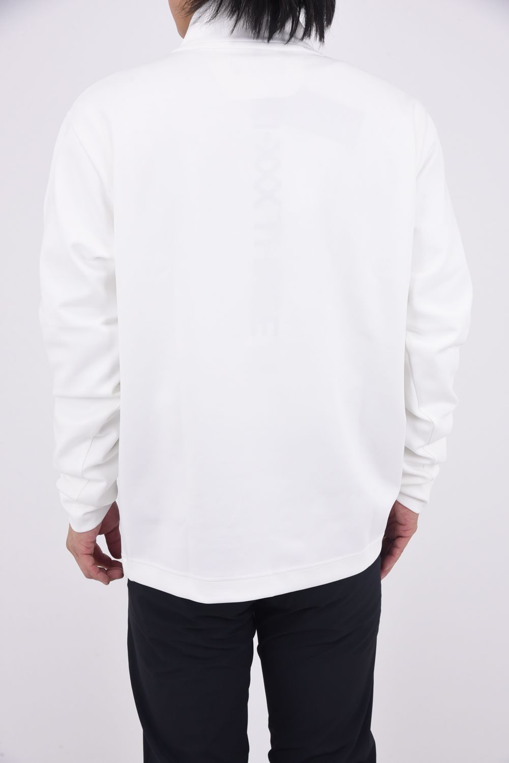 【25AW】 HALF ZIP POCKET HIGH NECK / ハーフジップ ポケット ハイネック (ホワイト)