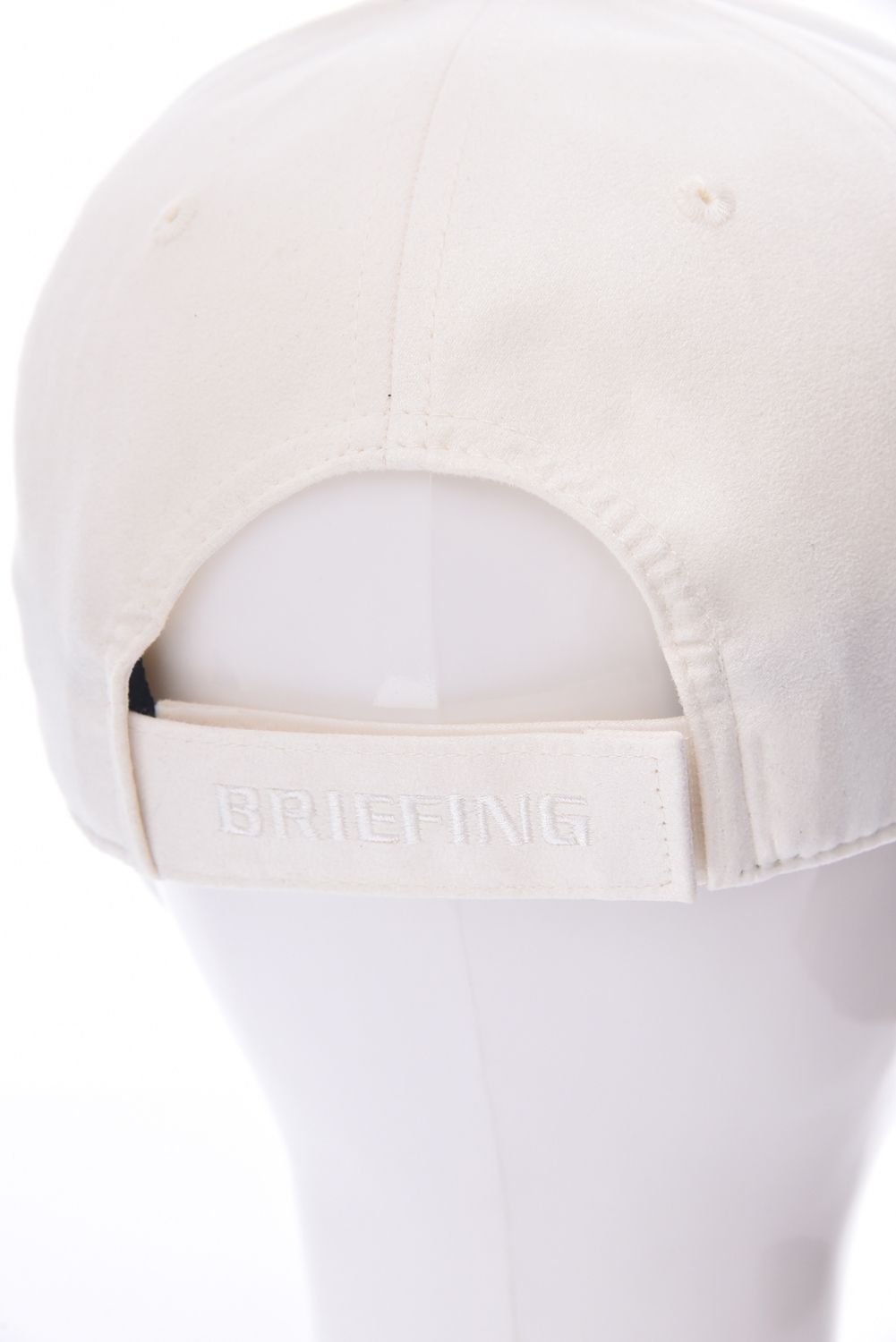 SUEDE CAP / スウェード生地 キャップ (アイボリー)