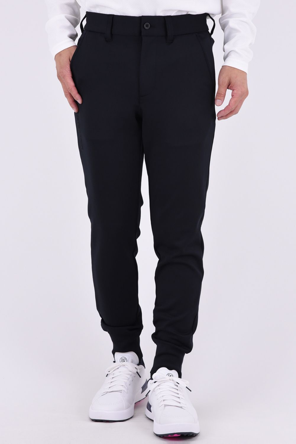 【26AW】 MS STITCHED 3D LOGO JOGGER PANTS / ステッチ ロゴ ジョガーパンツ (ブラック)