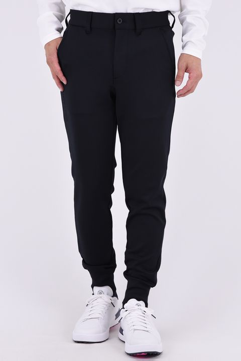 【26AW】 MS STITCHED 3D LOGO JOGGER PANTS / ステッチ ロゴ ジョガーパンツ (ブラック)